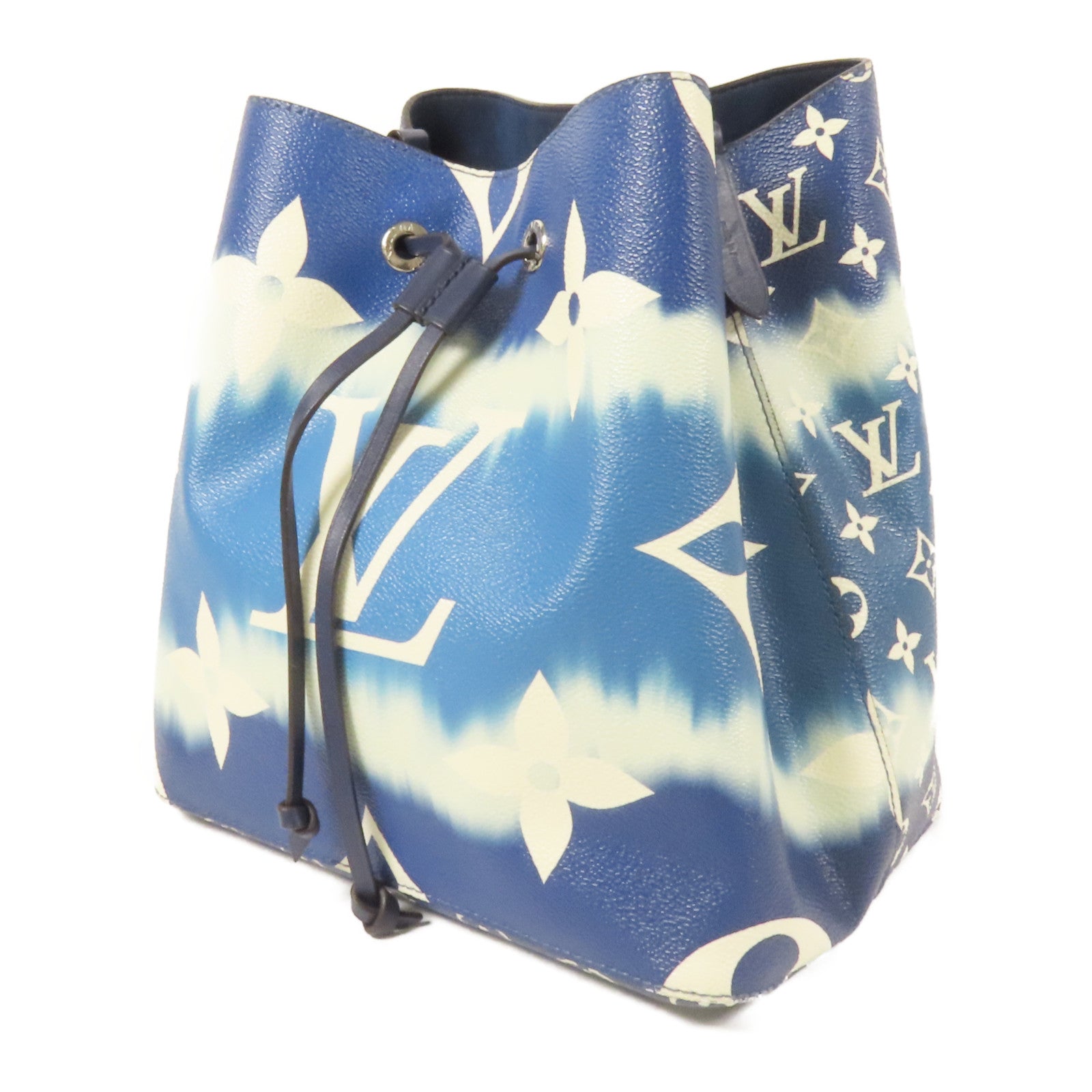 LOUIS VUITTON 【激減優惠】Monogram Escale Neo Noe銀扣肩背袋