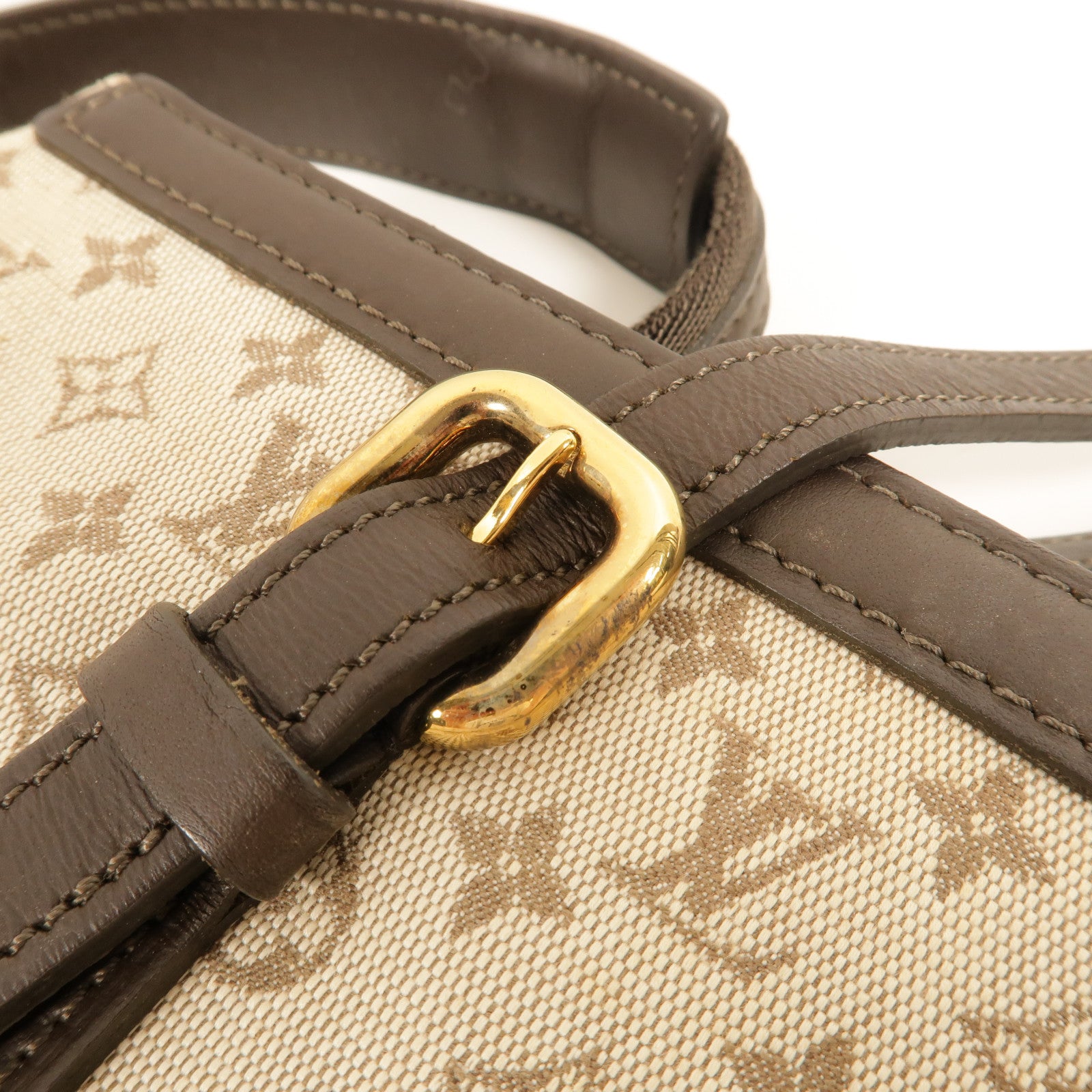 LOUIS VUITTON Monogram Mini Francoise手挽肩背兩用袋