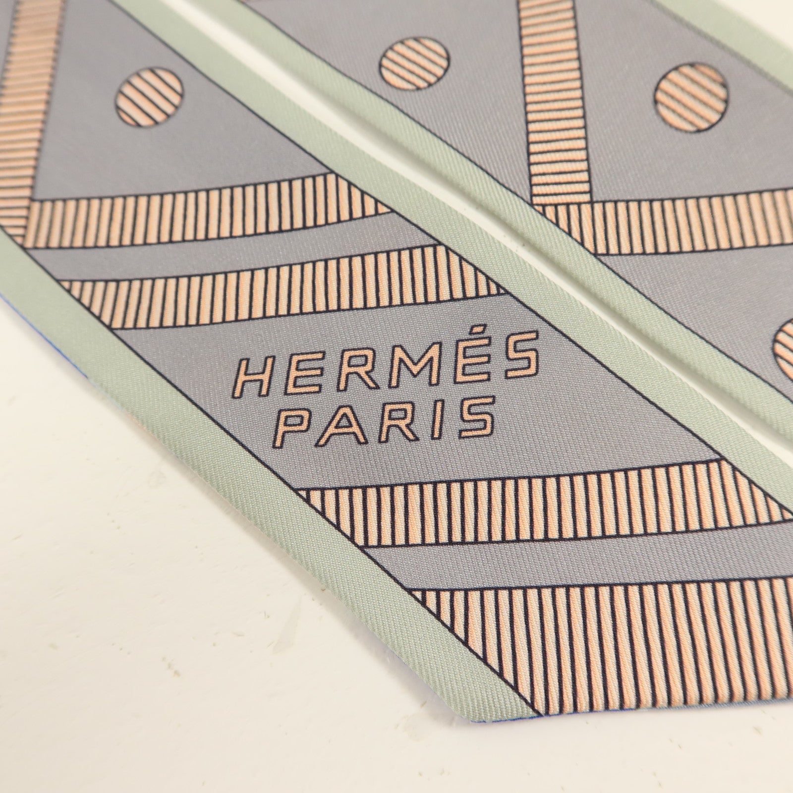 HERMES 絲質Twilly絲巾