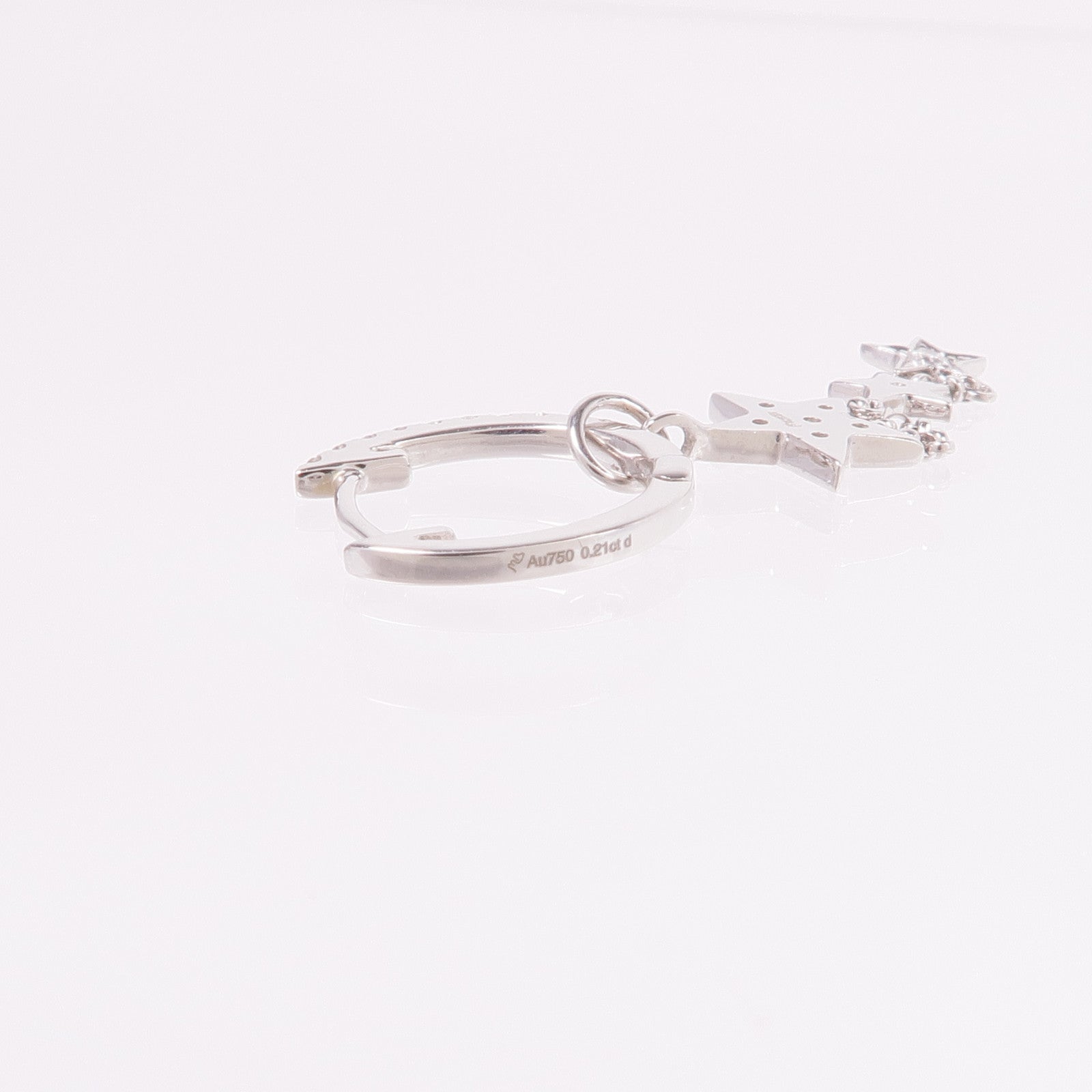 JEWELRY 18K白金Diamond Earrings鑽石耳環