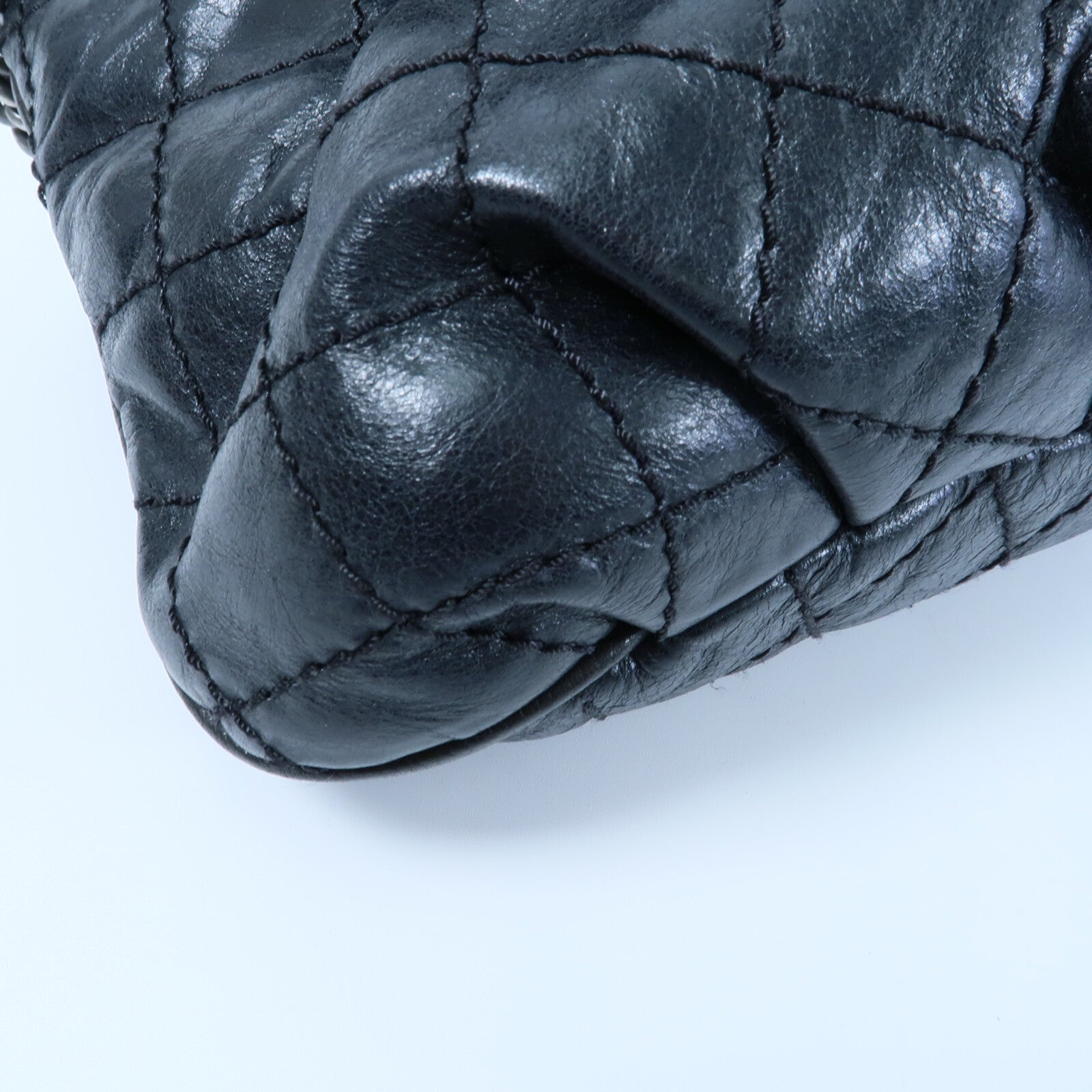 CHANEL 牛皮皮革Shoulder Bag鏈帶肩背袋