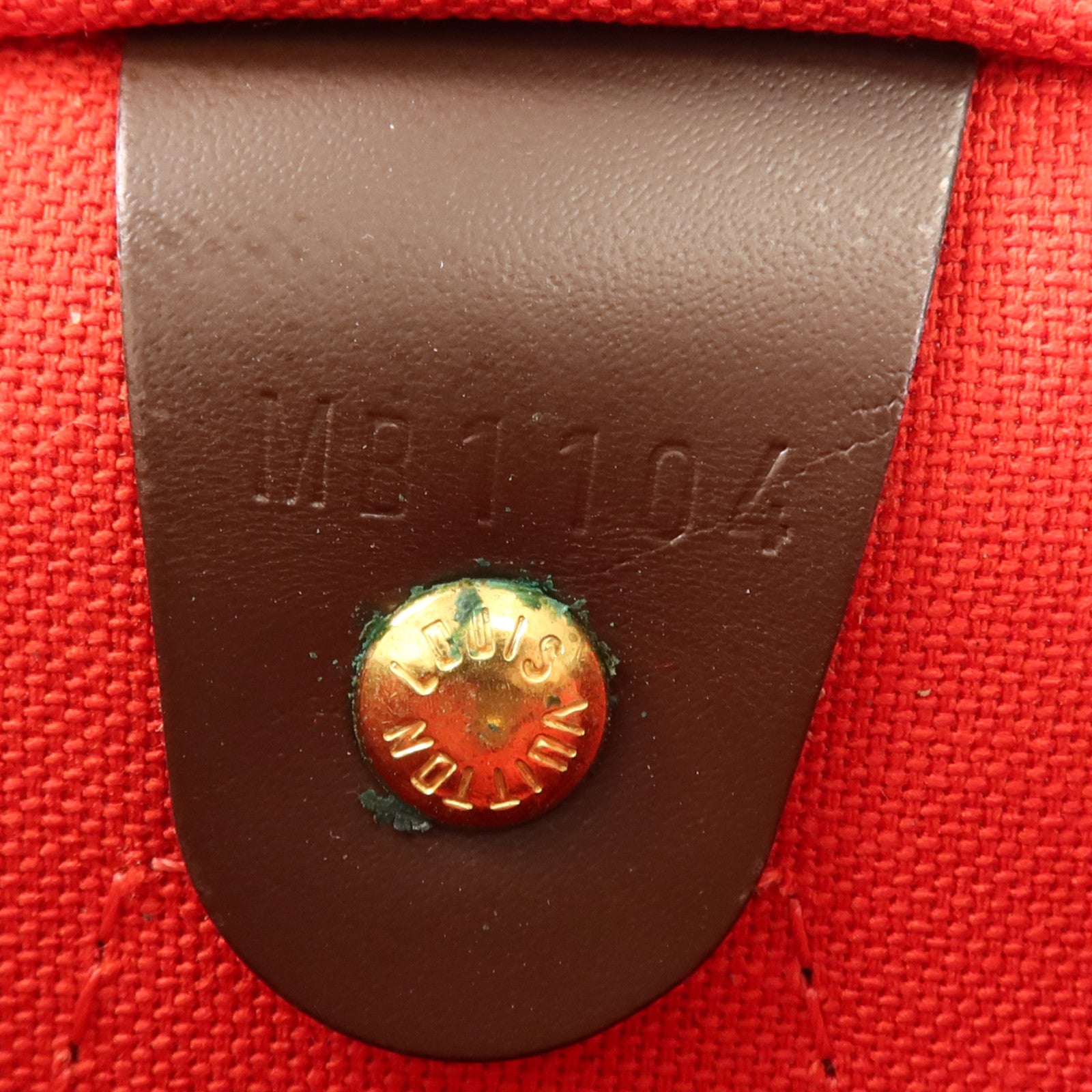 LOUIS VUITTON Damier Speedy Bandouliere 30金扣手挽肩背兩用袋