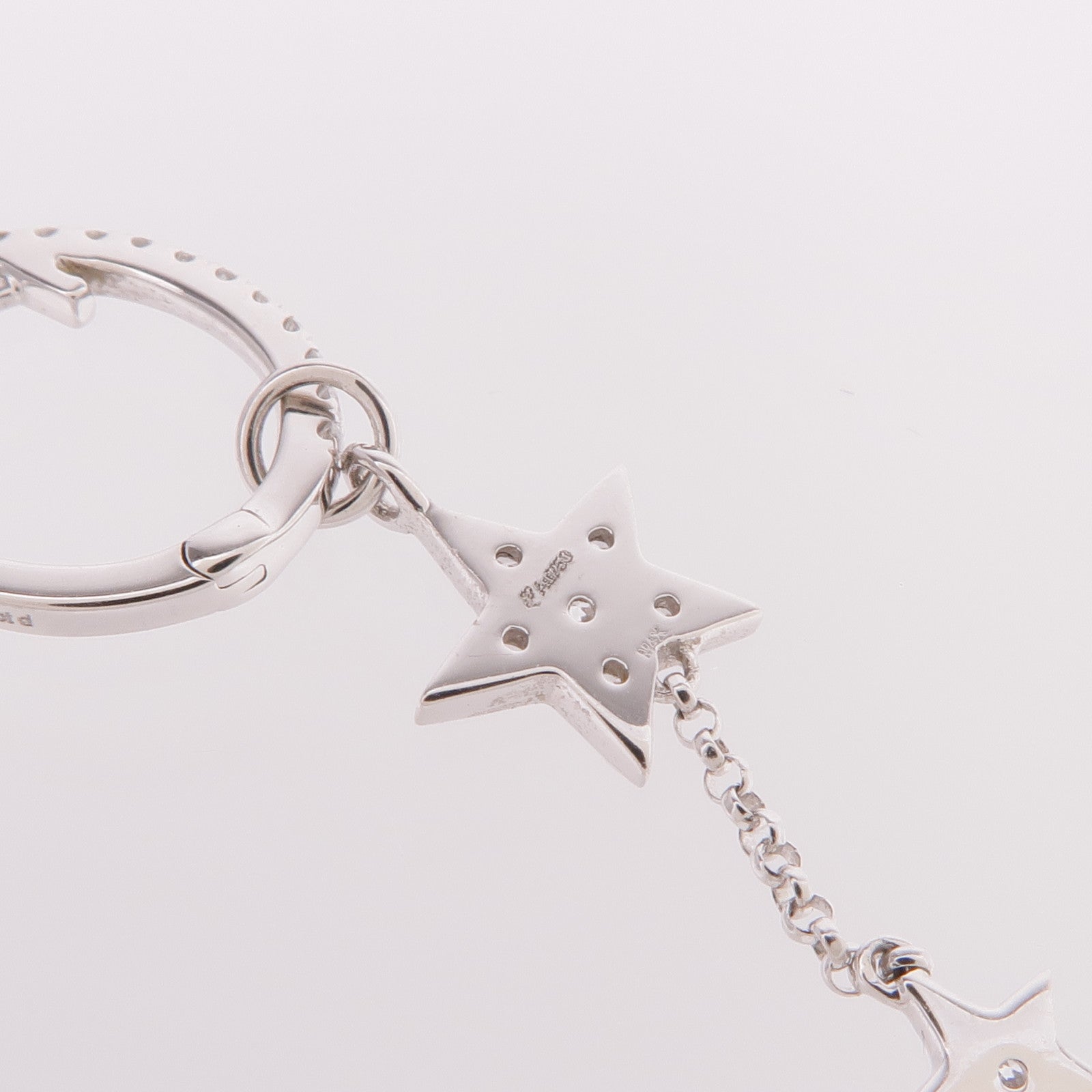 JEWELRY 18K白金Diamond Earrings鑽石耳環