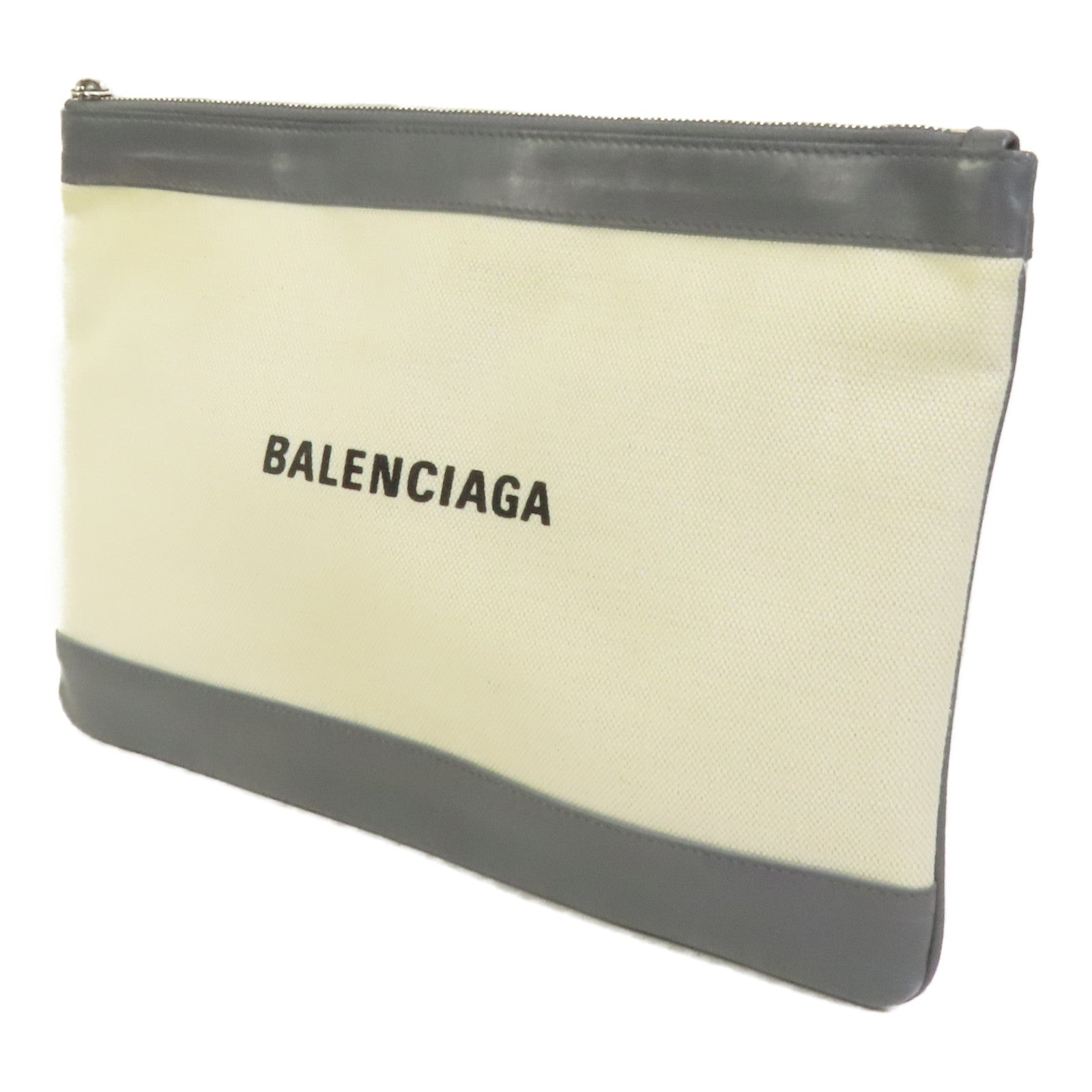 BALENCIAGA 帆布Navy Clip M Clutch手拿包