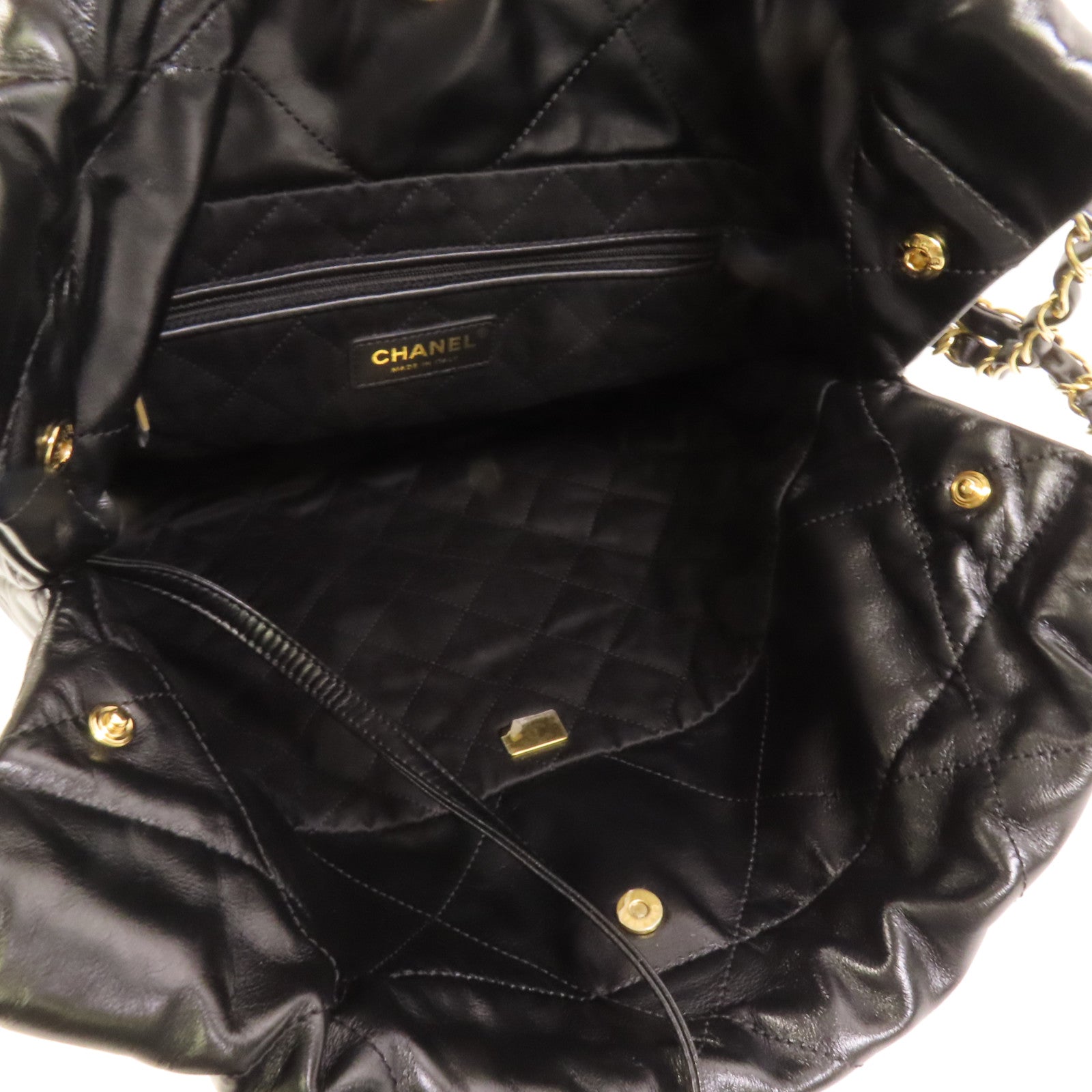 CHANEL Chanel 22 Small金扣鏈帶肩背袋