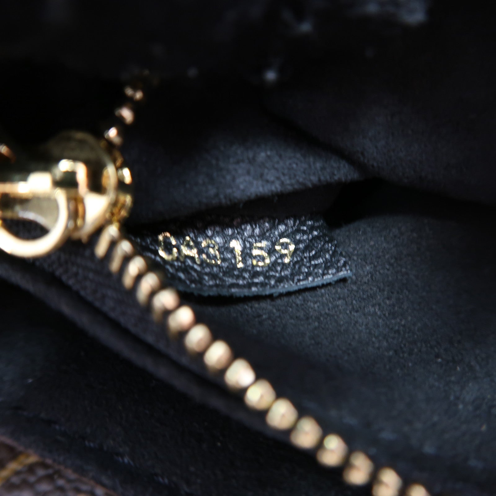 LOUIS VUITTON Monogram Saint Placide金扣肩背袋棕色/色