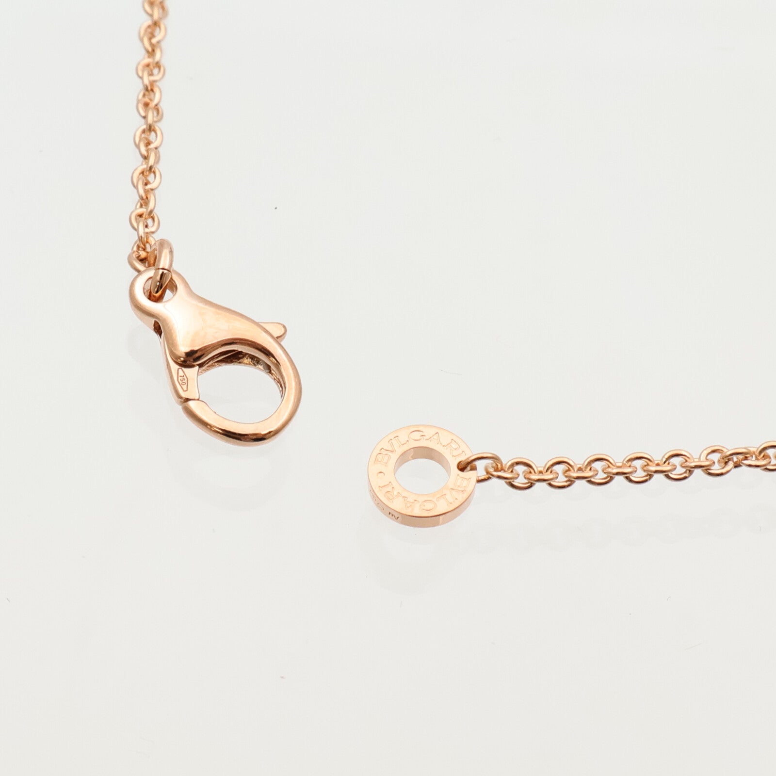 BVLGARI 18K玫瑰金B-Zero 1項鍊