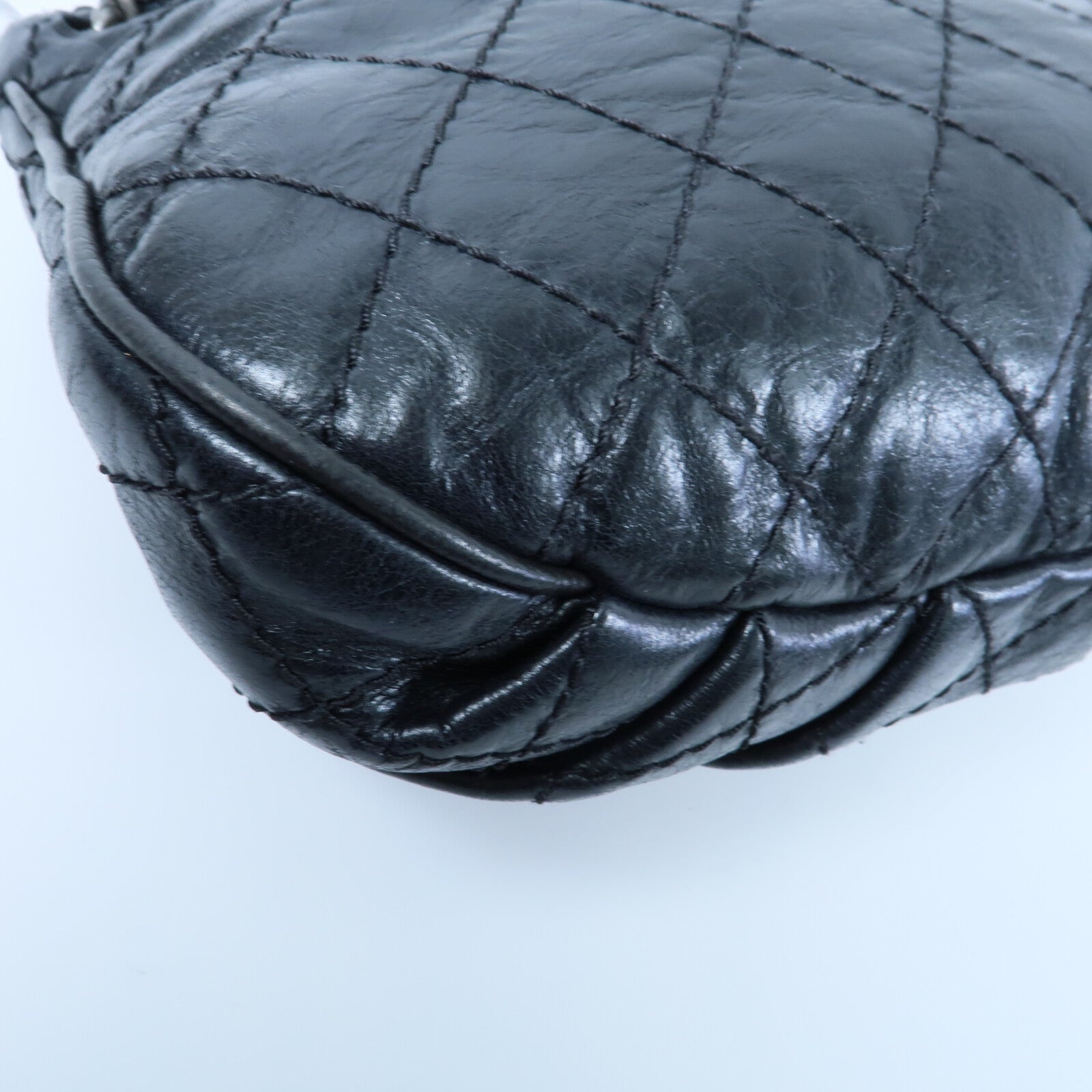 CHANEL 牛皮皮革Shoulder Bag鏈帶肩背袋