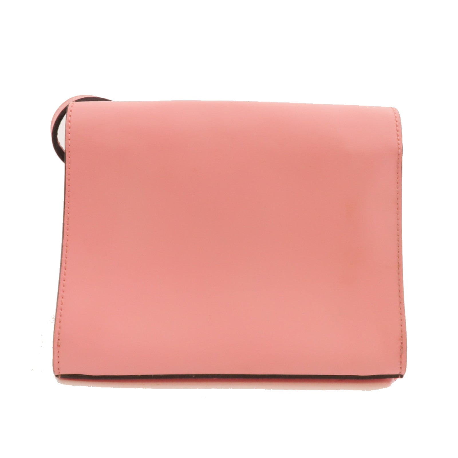 Furla 皮革Shoulder Bag金扣肩背袋粉紅色