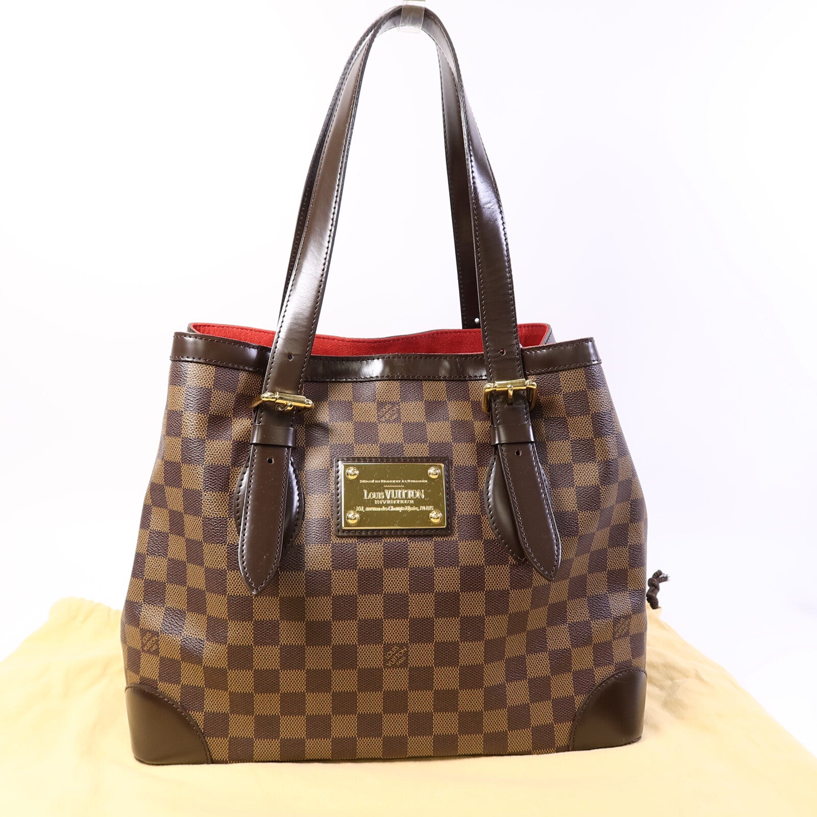 LOUIS VUITTON Damier Hampstead MM手挽袋