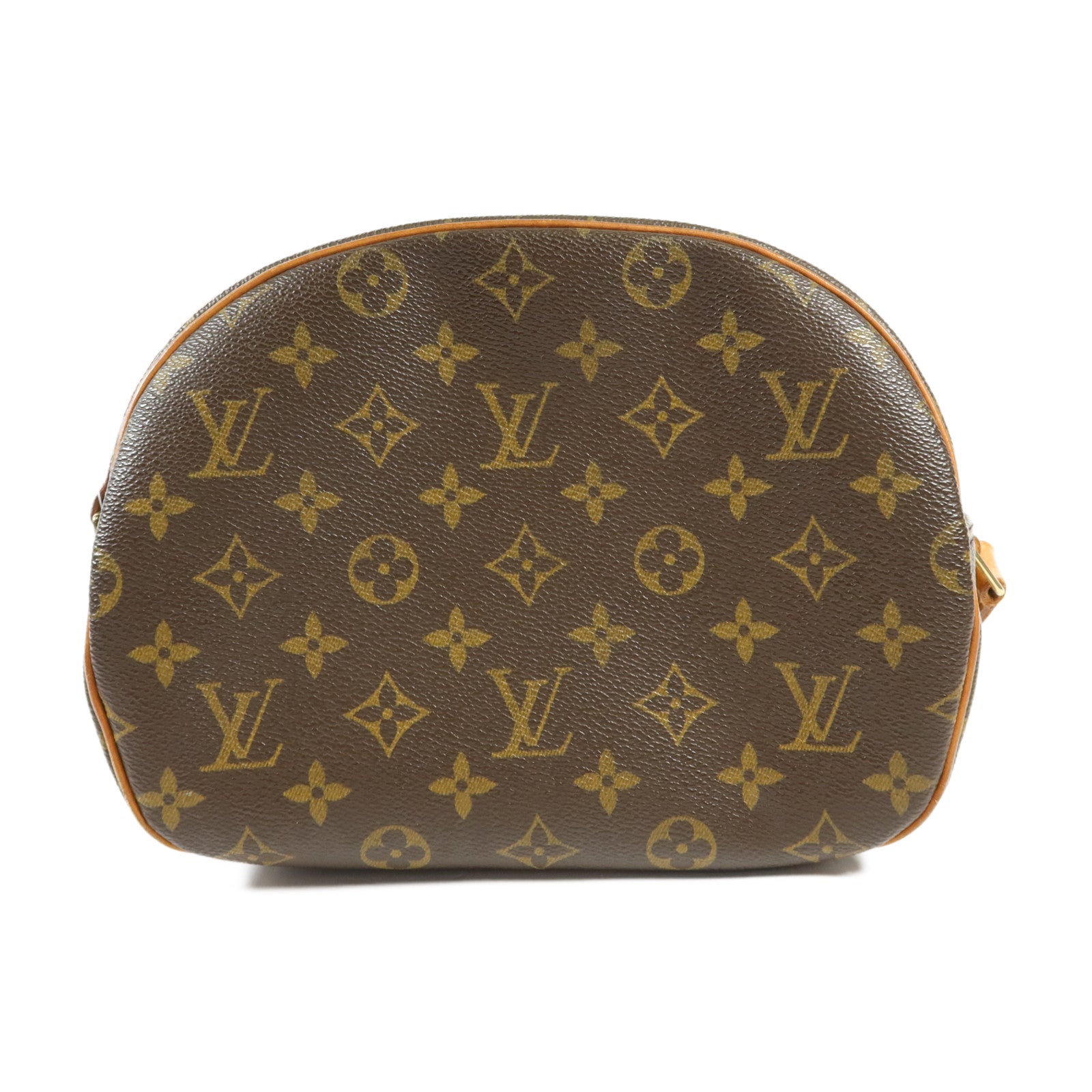 LOUIS VUITTON Monogram Blois金扣肩背袋棕色