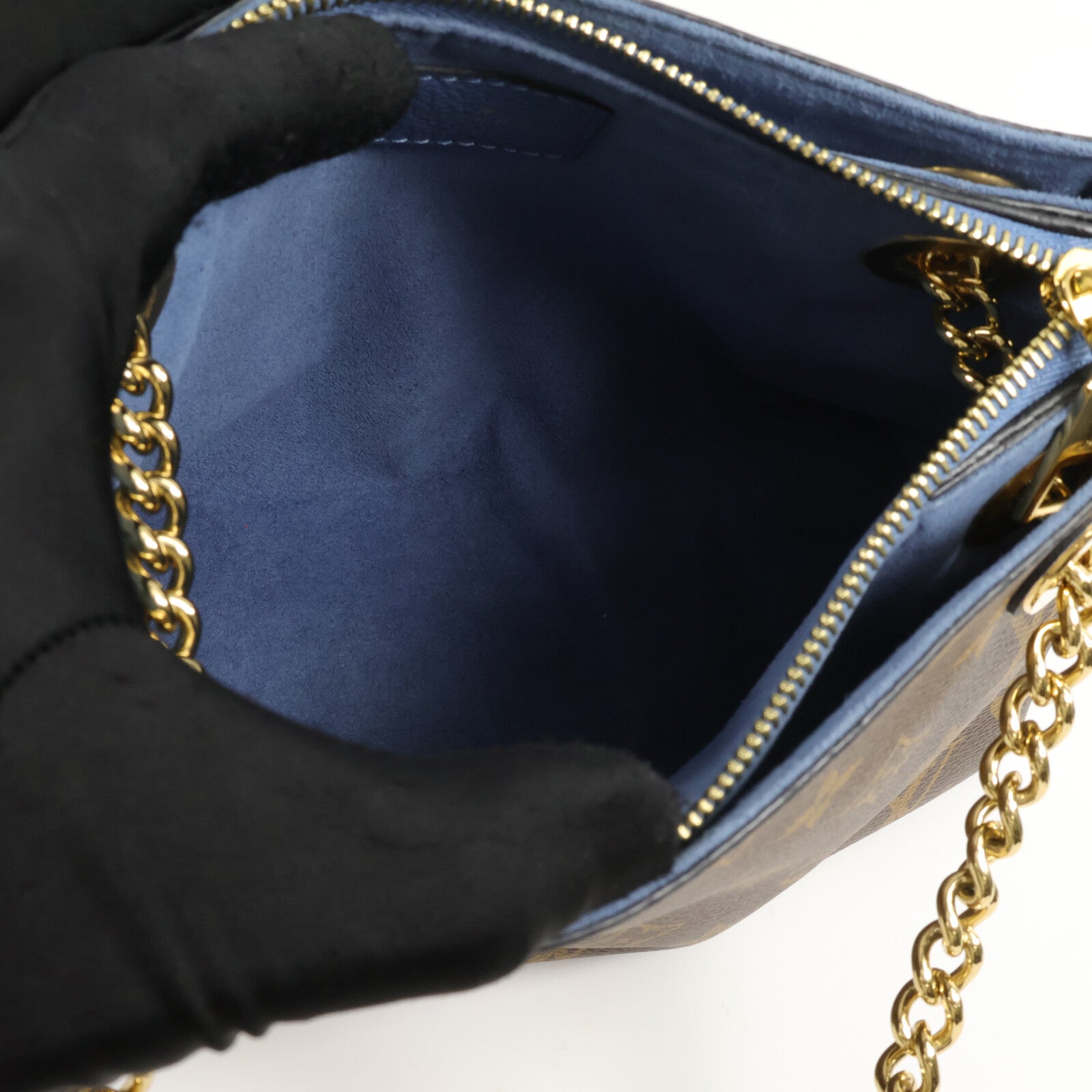 LOUIS VUITTON Monogram Surenne BB鏈帶肩背袋