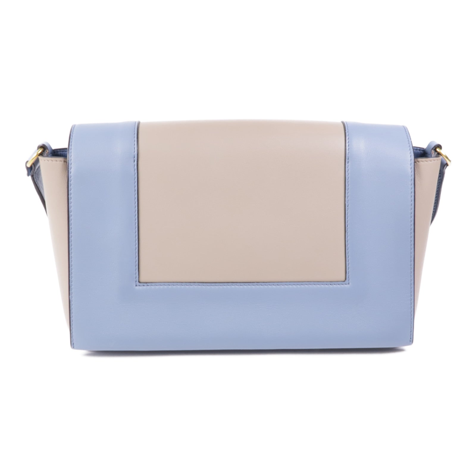 CELINE 牛皮皮革Flame Bag金扣肩背袋