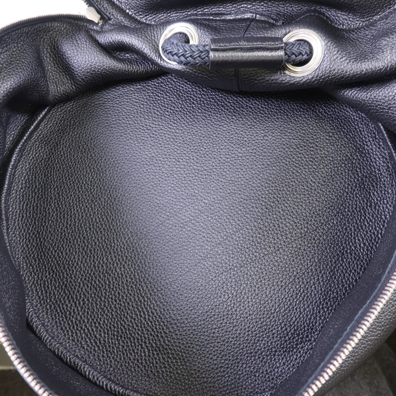 HERMES 帆布Babord背包Noir