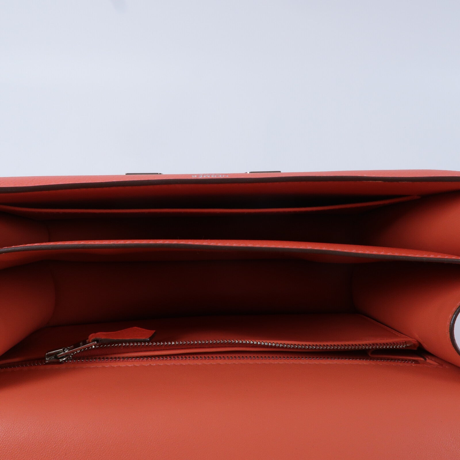 HERMES Epsom皮革Constance 24肩背袋Rose Jaipur