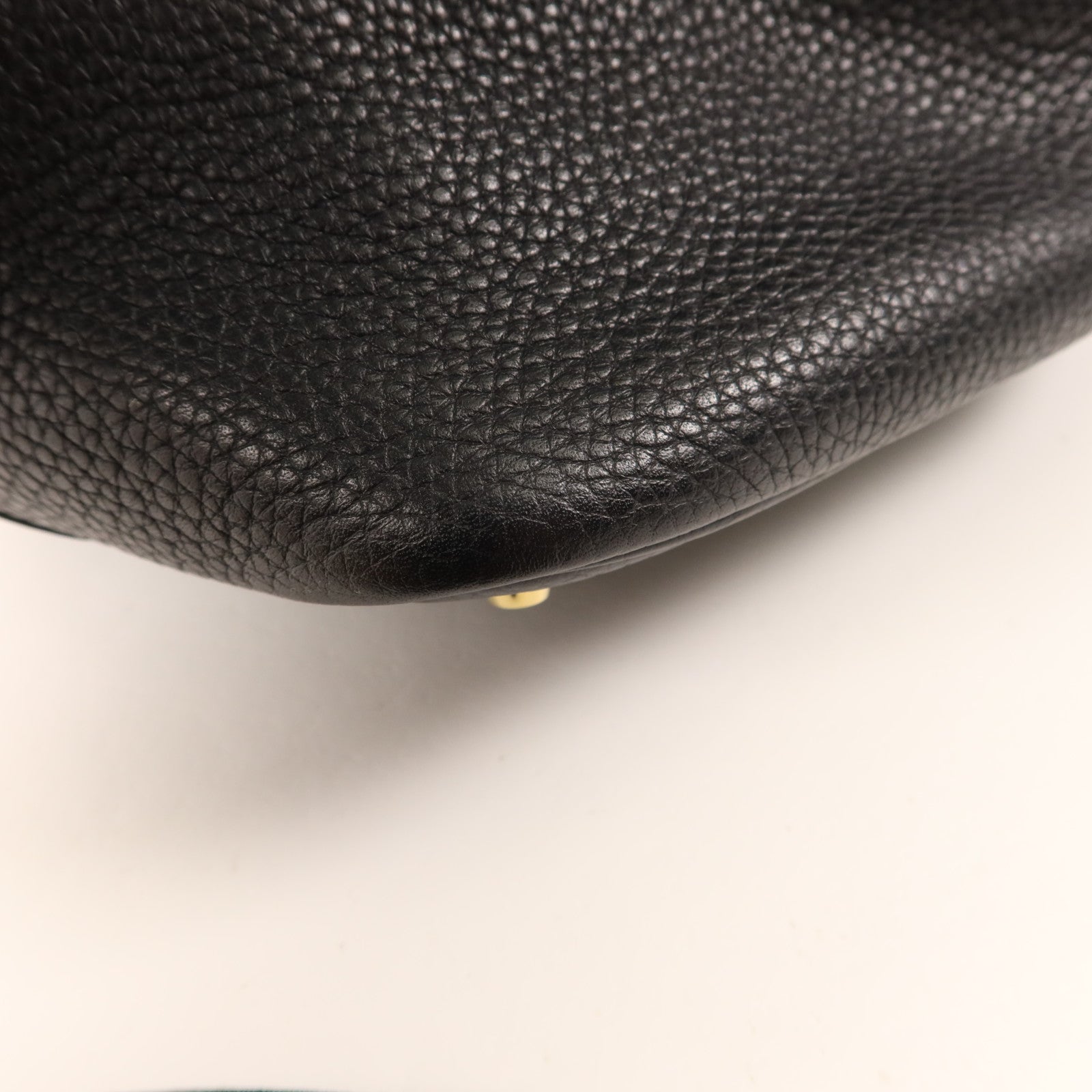 HERMES Clemence皮革Picotin MM金扣手挽袋