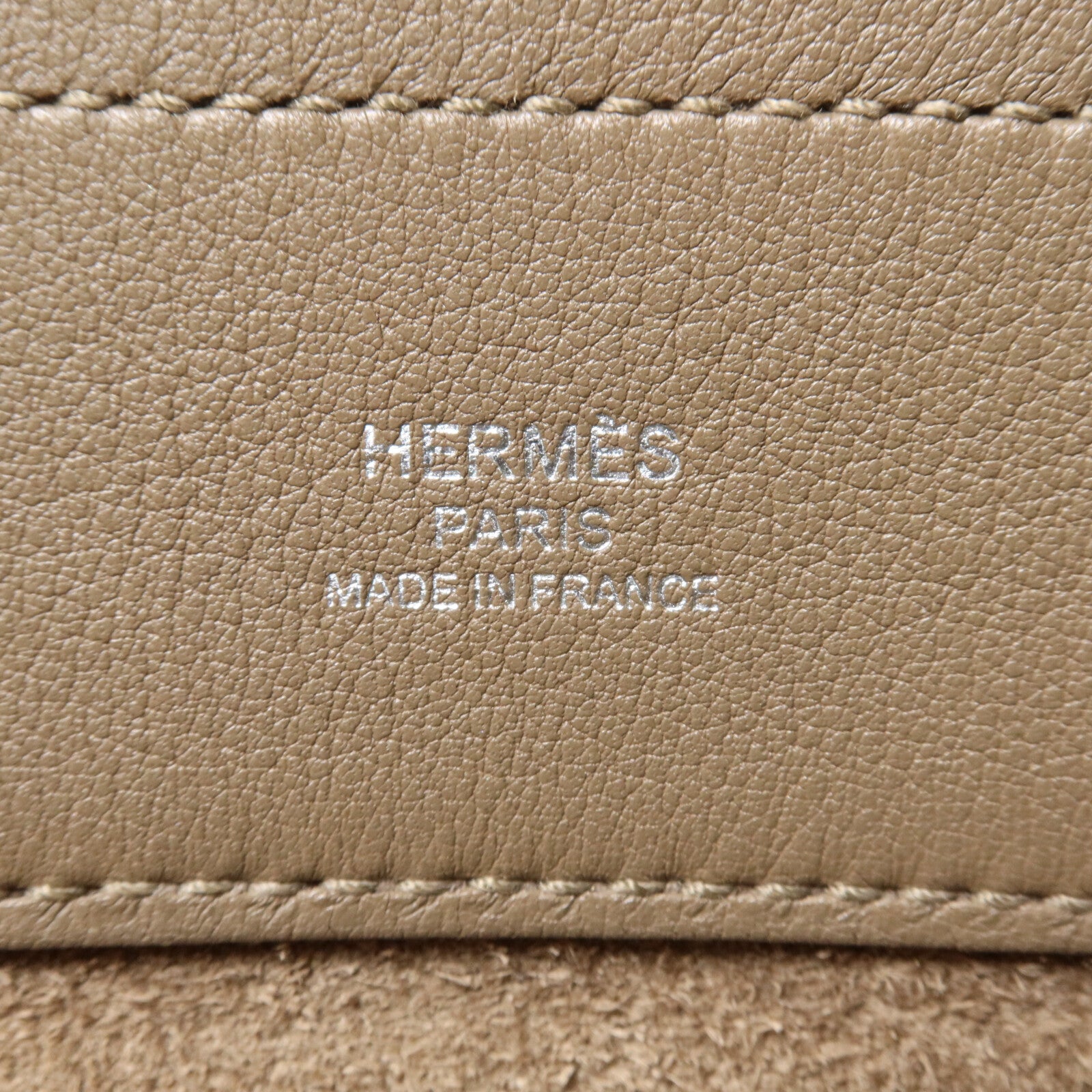 HERMES Swift皮革Aline Mini肩背袋Etoupe