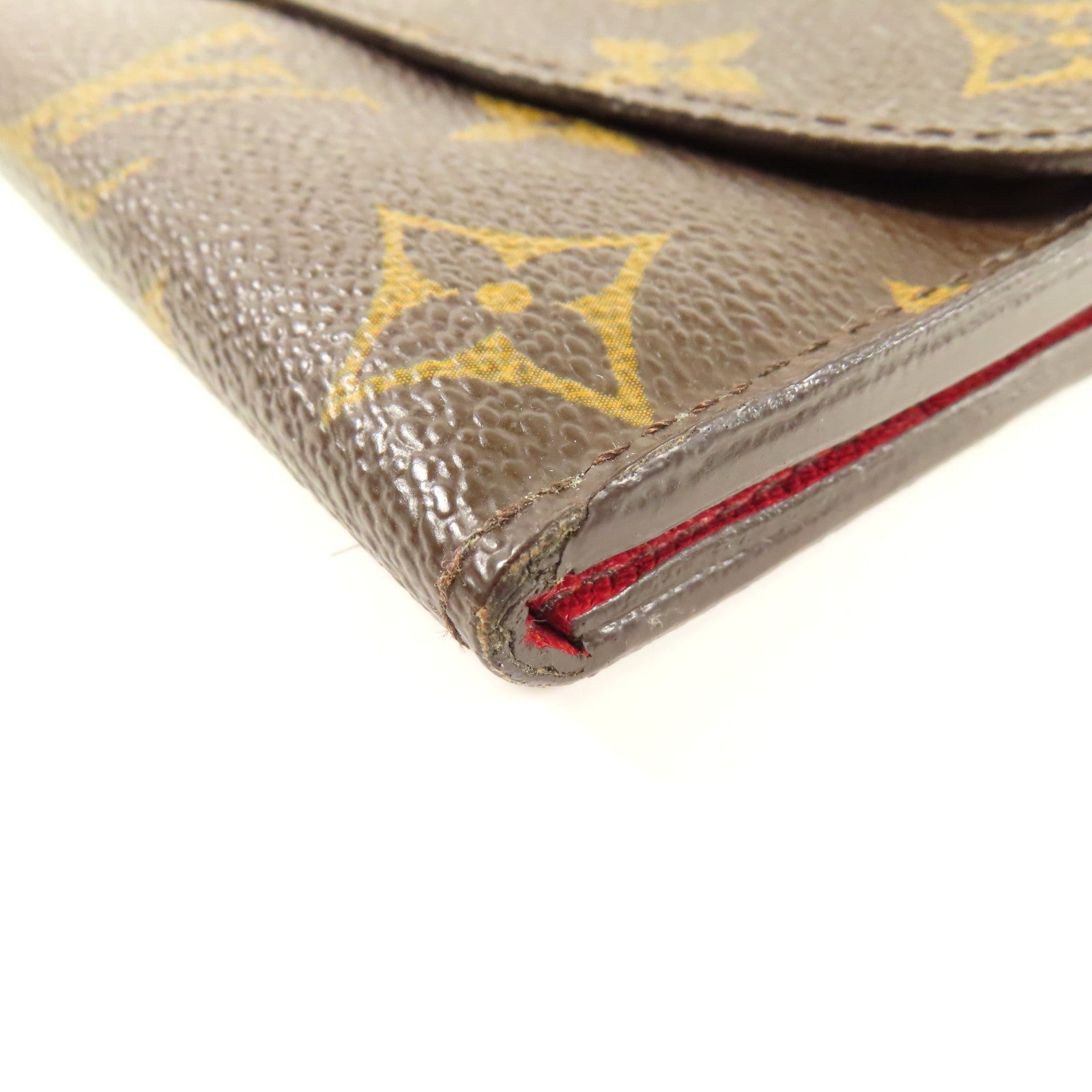 LOUIS VUITTON Monogram Long Wallet金扣長錢包