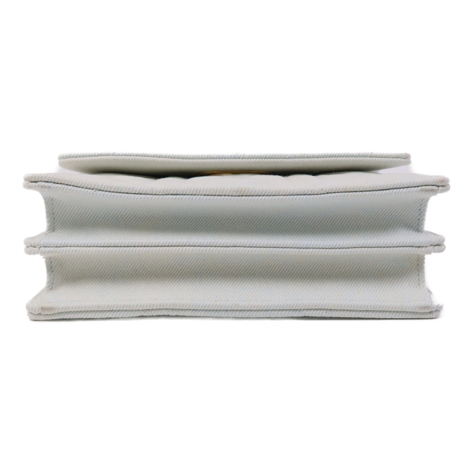 Dior Denim Miss Caro Chain Shoulder金扣鏈帶肩背袋