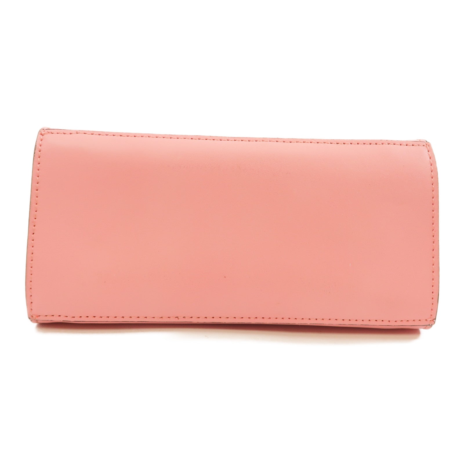 Furla 皮革Shoulder Bag金扣肩背袋粉紅色