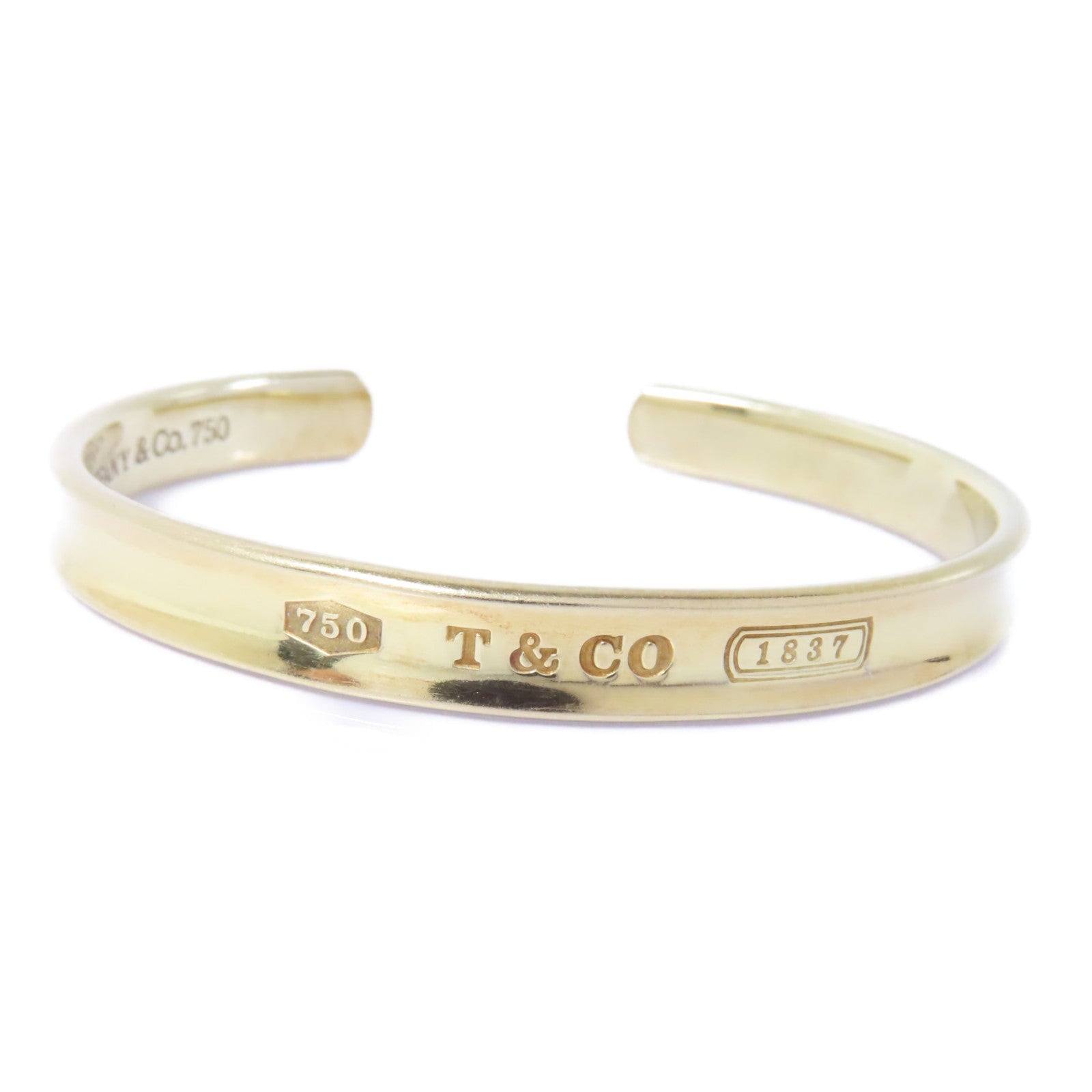 TIFFANY＆CO 18K黄金Bangle手鐲
