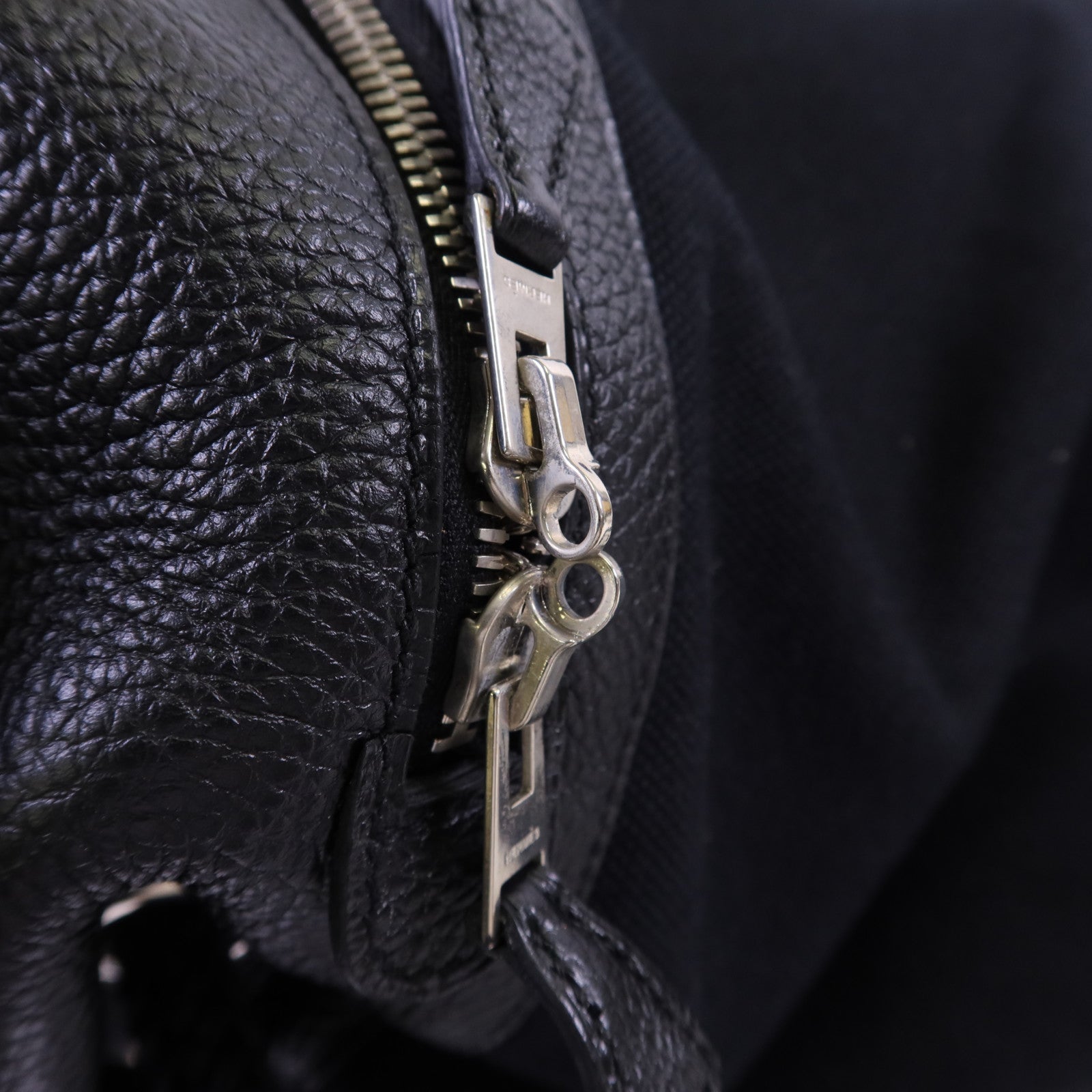 HERMES 帆布Babord背包Noir