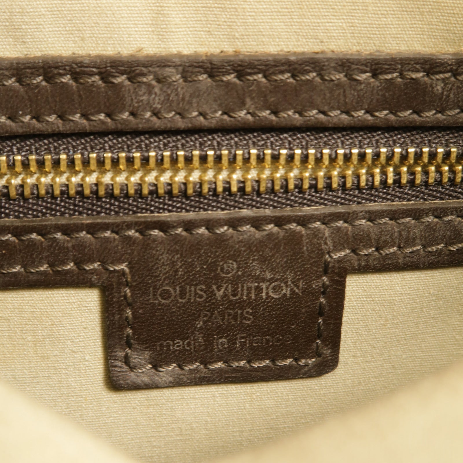 LOUIS VUITTON Monogram Mini Francoise手挽肩背兩用袋