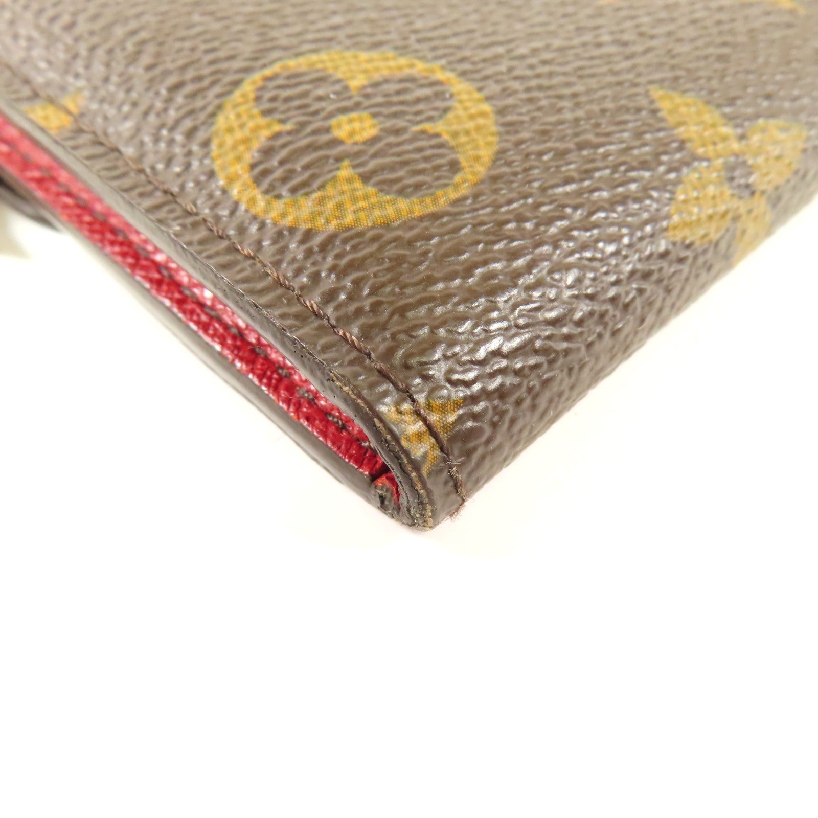 LOUIS VUITTON Monogram Long Wallet金扣長錢包