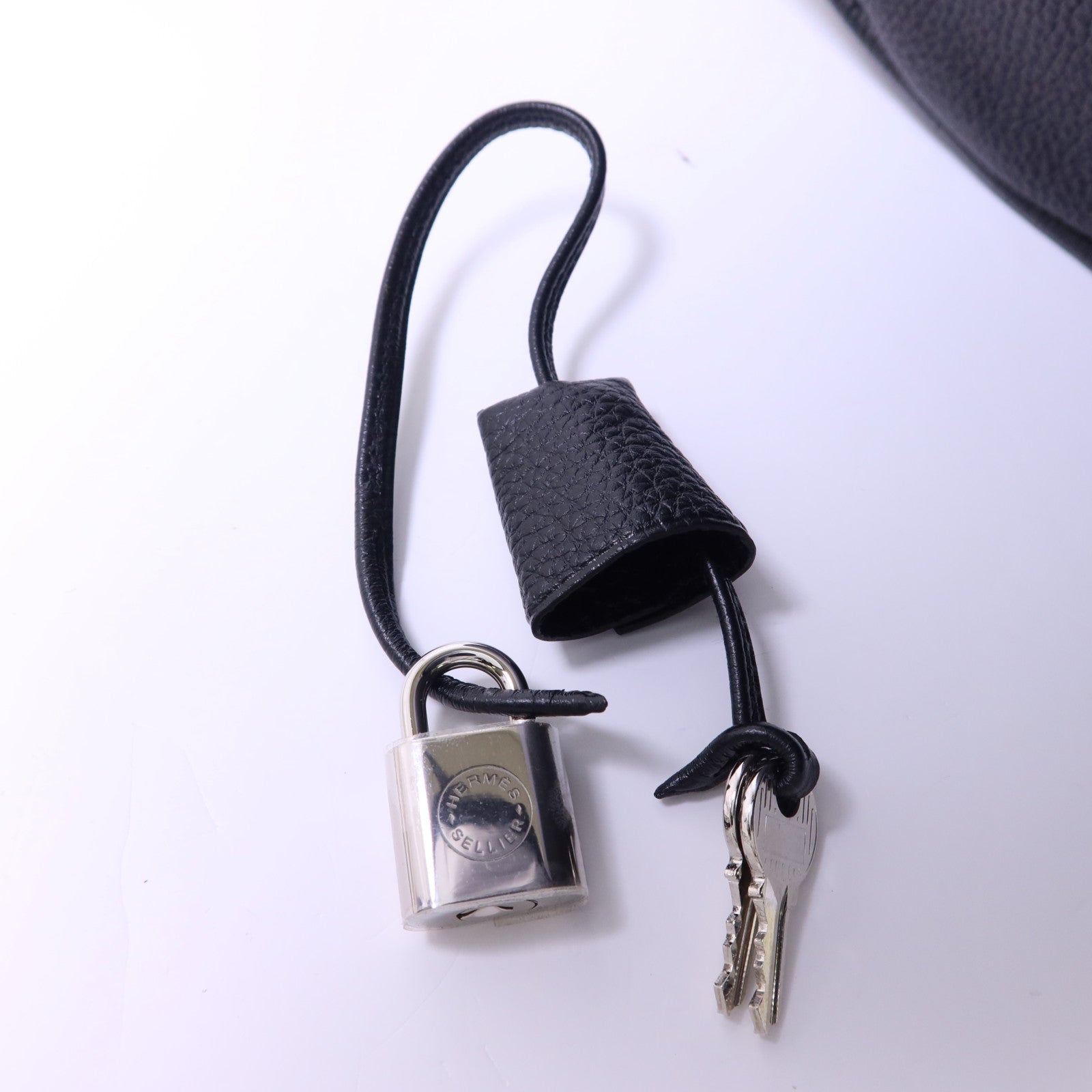 HERMES 帆布Babord背包Noir