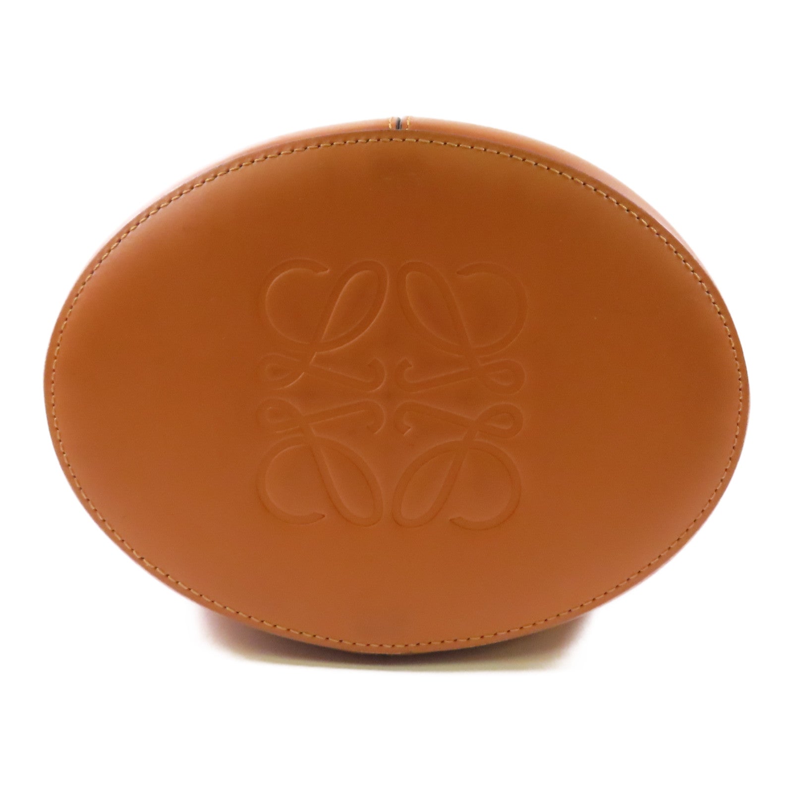LOEWE 牛皮皮革Balloon金扣手挽肩背兩用袋