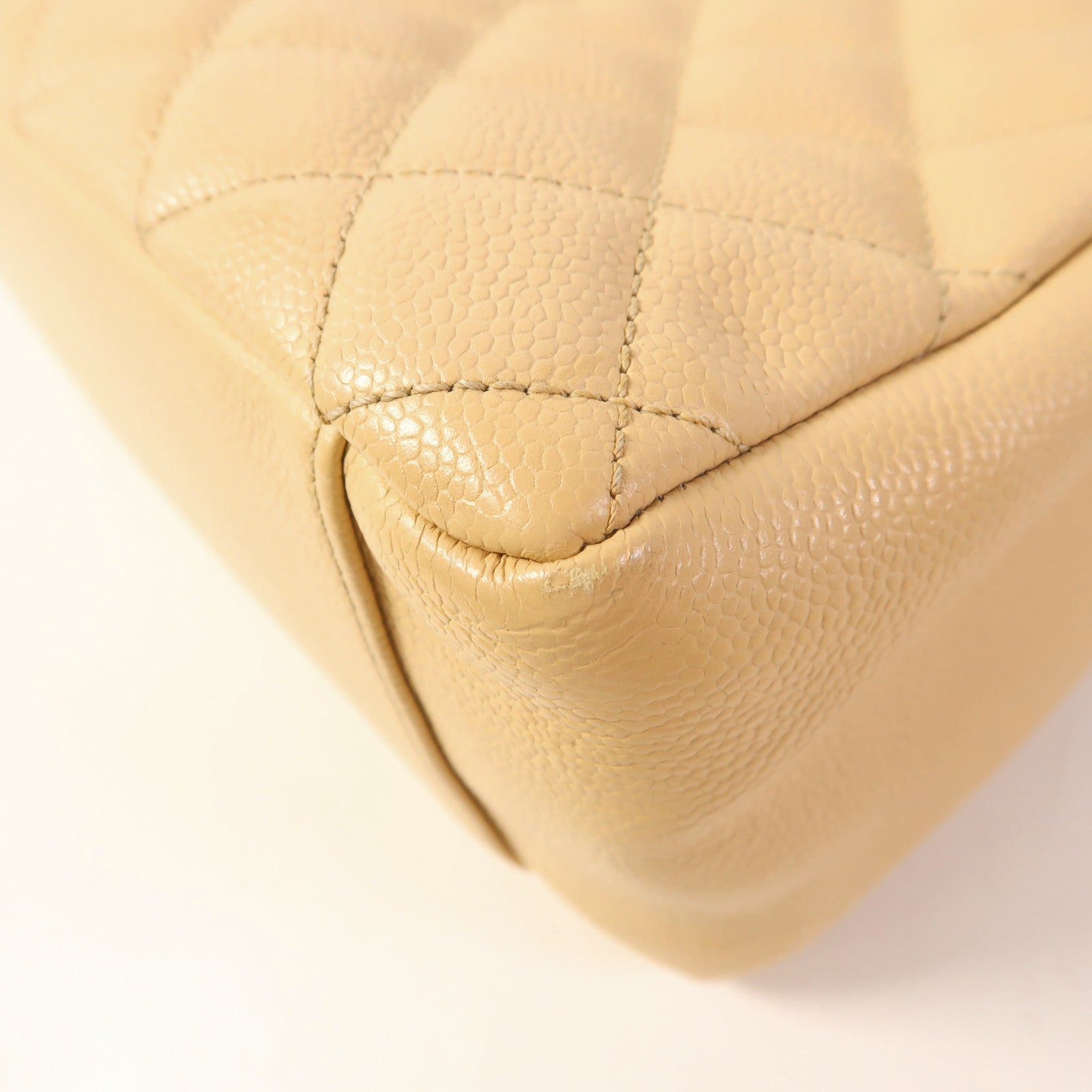 CHANEL 牛皮皮革GST Grand Shopping Tote Bag金扣肩背袋/手挽袋