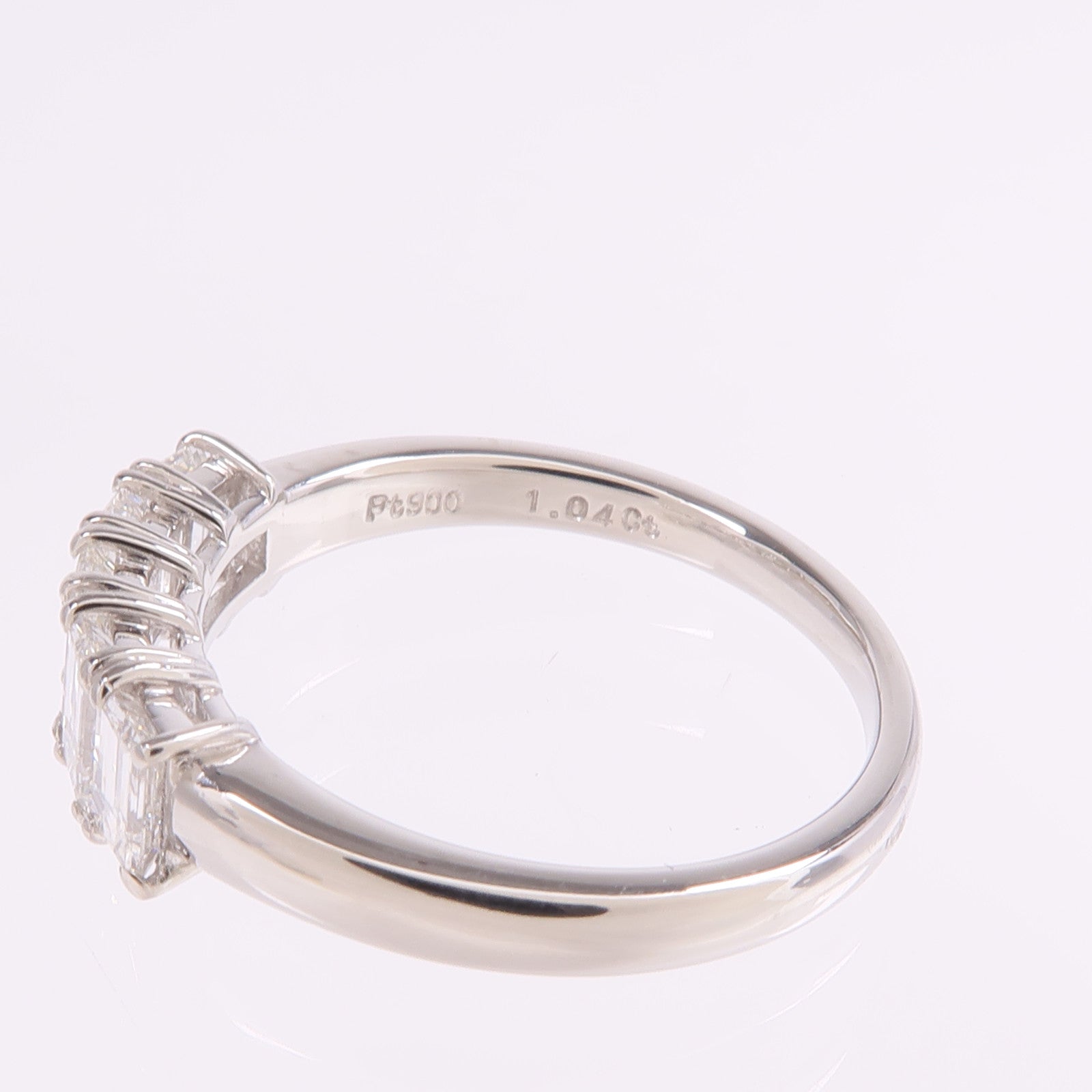 JEWELRY PT900鉑金Diamond Ring鑽石戒指US#6.75