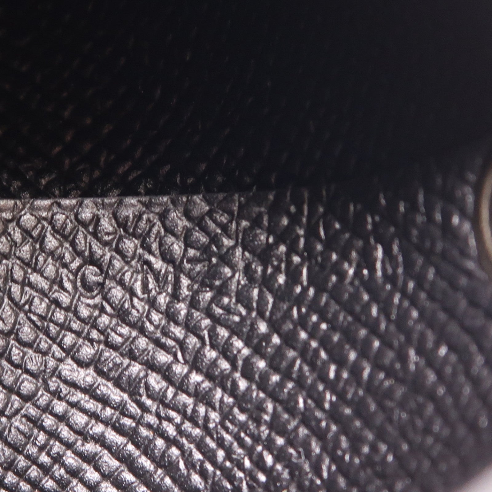 HERMES PHW Bastia Coin Case Epsom Leather Noir