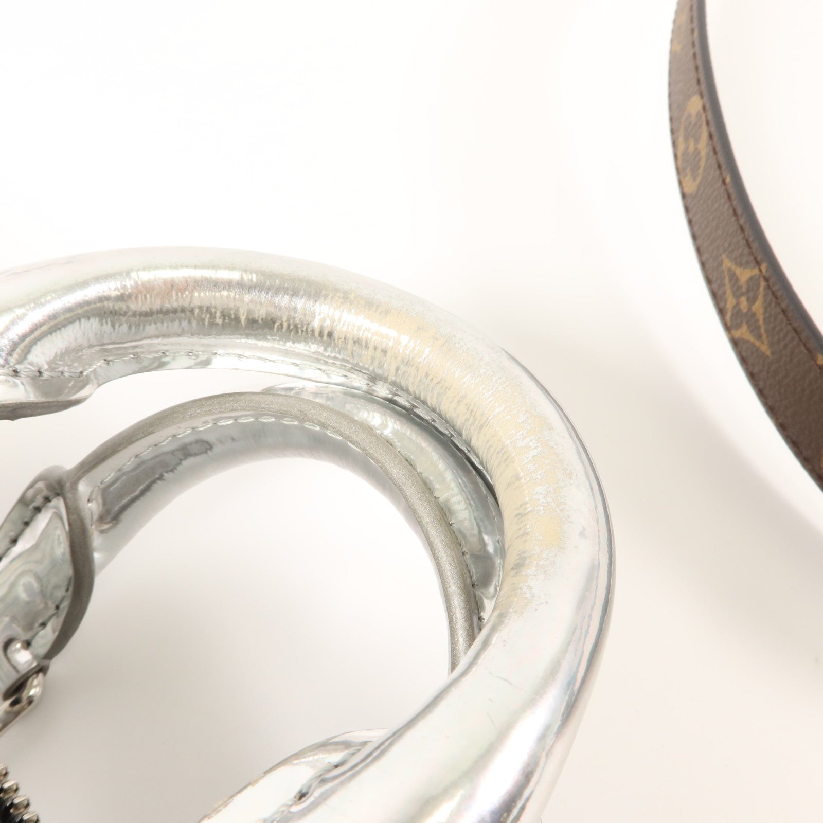 LOUIS VUITTON Mono-Metallic Nebula Keepall Bandouliere 25手挽肩背兩用袋
