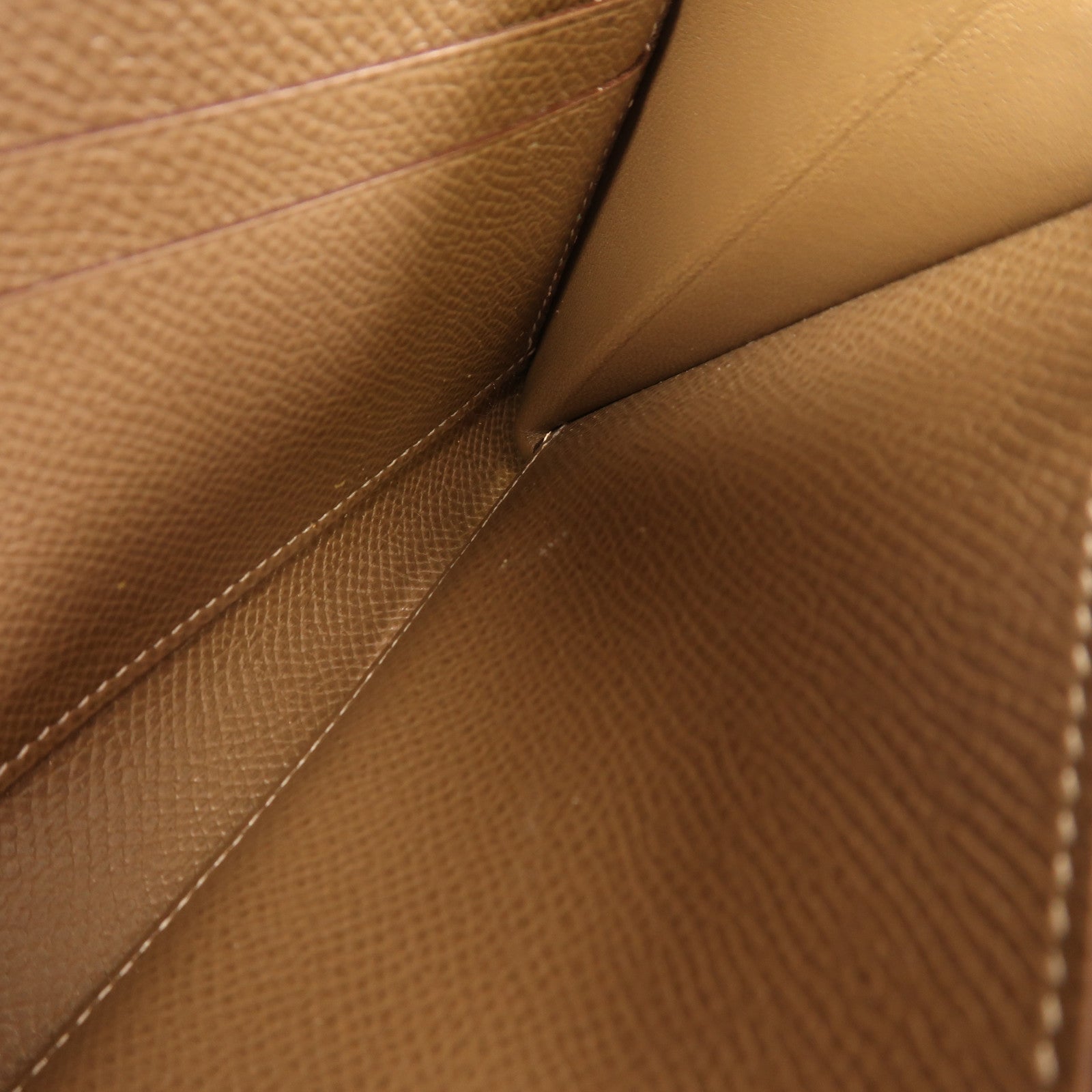 HERMES Epsom皮革Kelly Long Wallet銀扣長錢包