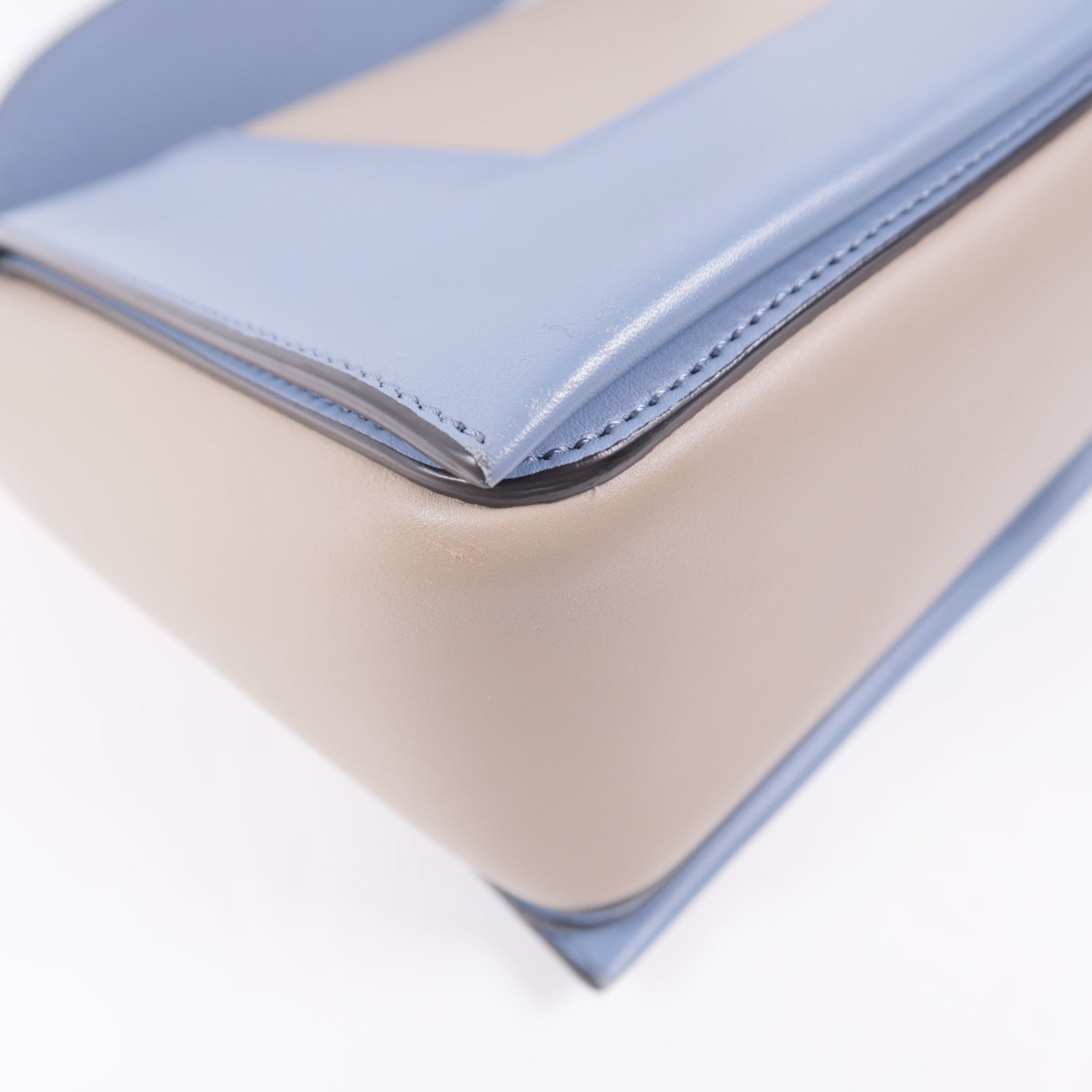 CELINE 牛皮皮革Flame Bag金扣肩背袋