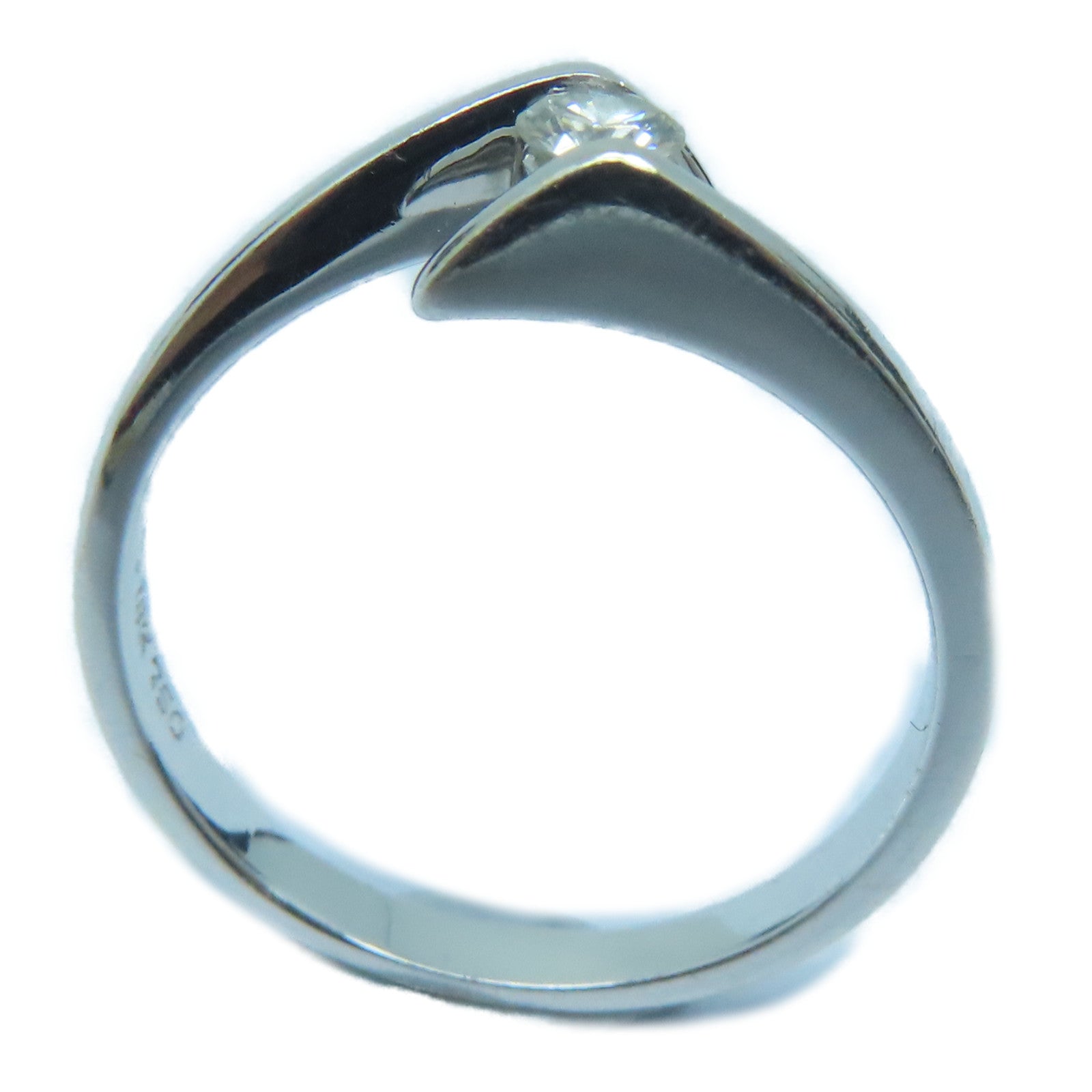 JEWELRY 18K白金Diamond Ring钻石戒指US#6