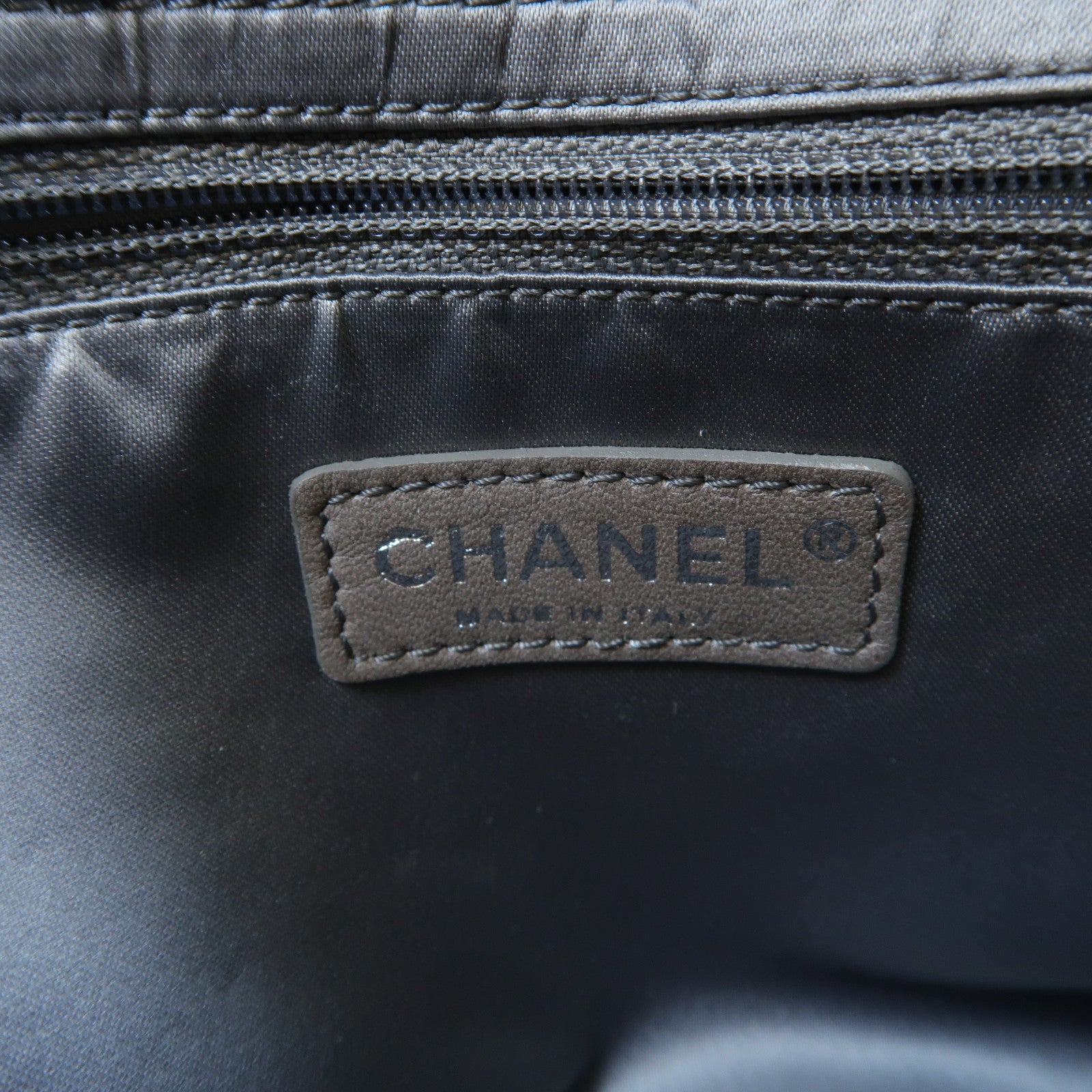 CHANEL 【激減優惠】牛皮皮革2.55 Chain Shoulder Bag金扣鏈帶肩背袋銀色