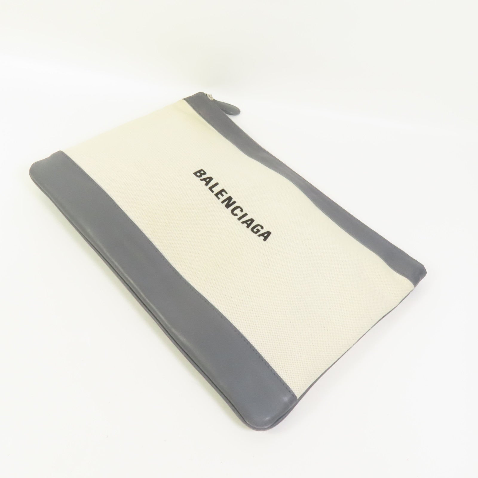 BALENCIAGA 帆布Navy Clip M Clutch手拿包
