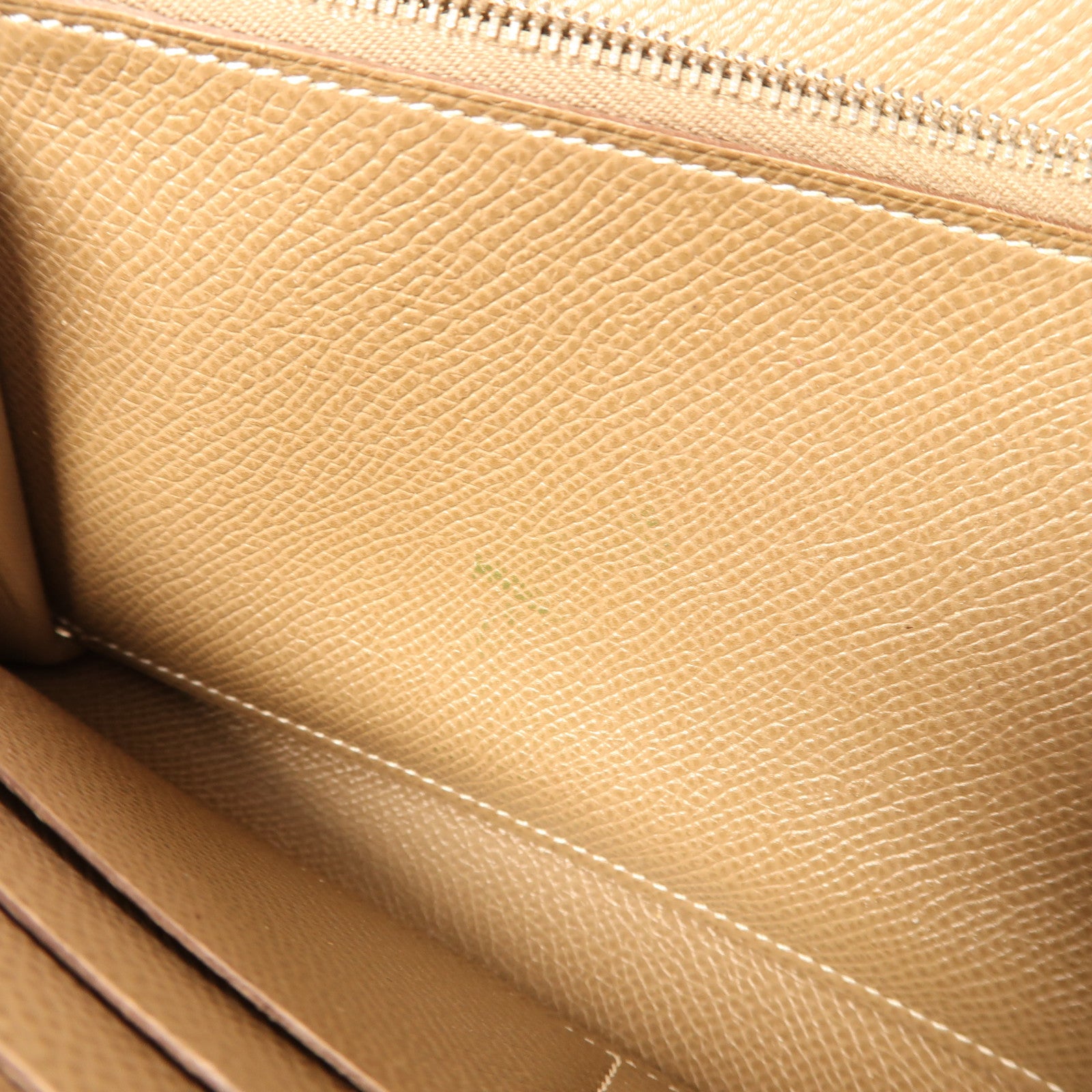 HERMES Epsom皮革Kelly Long Wallet銀扣長錢包