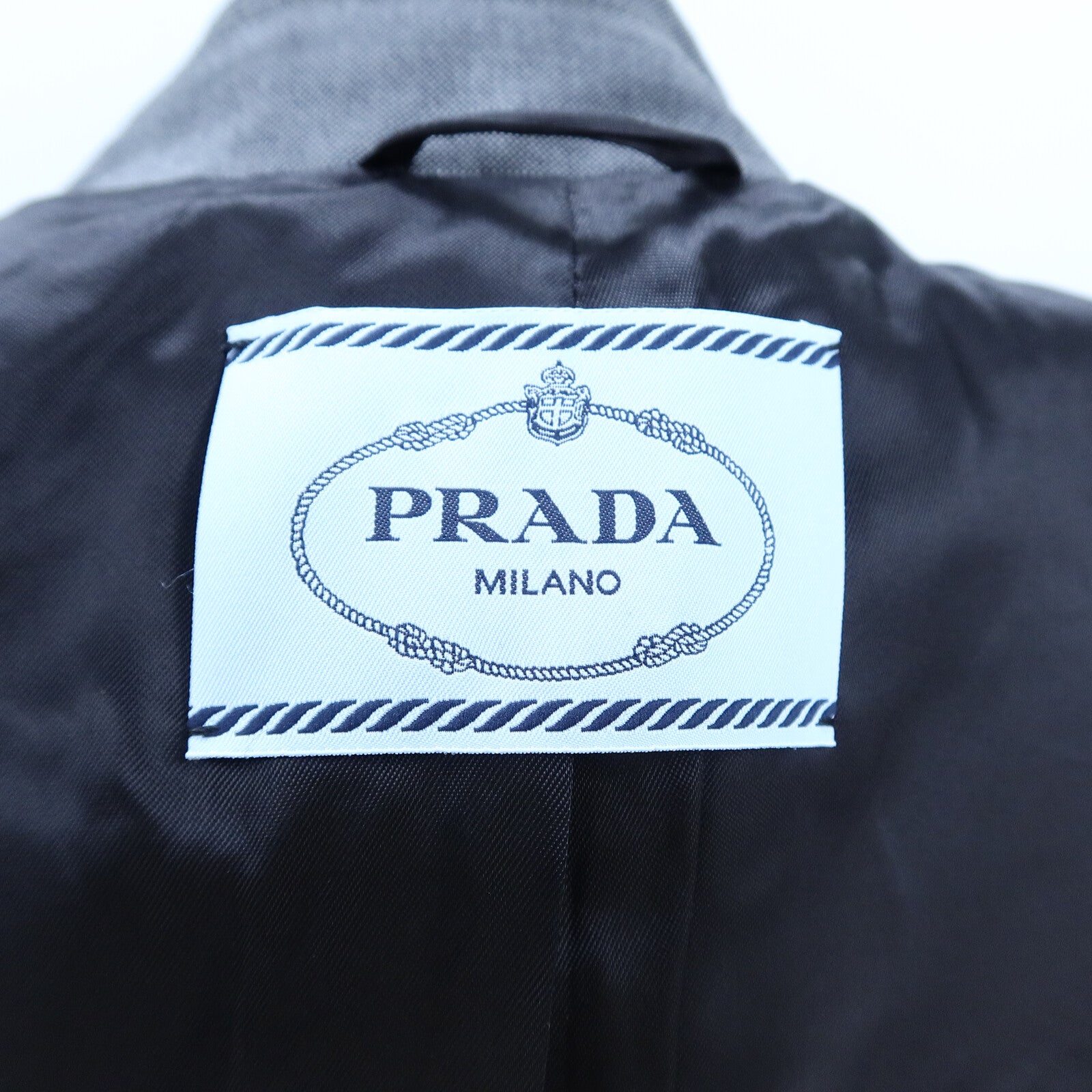 PRADA Mohair/Scheerwol Long Jacket Blazer外套