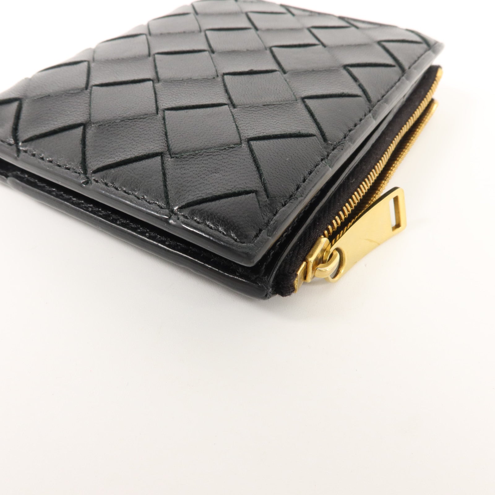 BOTTEGA VENETA 羊皮皮革Bifold Wallet錢包