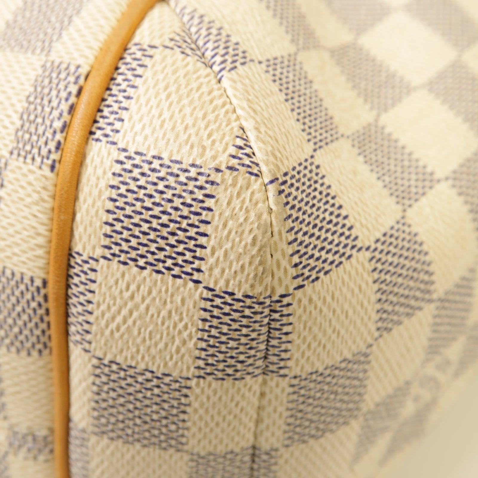 LOUIS VUITTON 【激減優惠】Damier Azur Totally PM金扣肩背袋白色