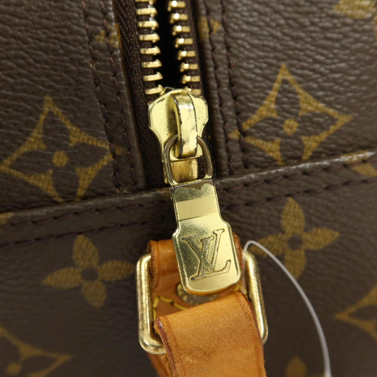LOUIS VUITTON Monogram Blois金扣肩背袋棕色