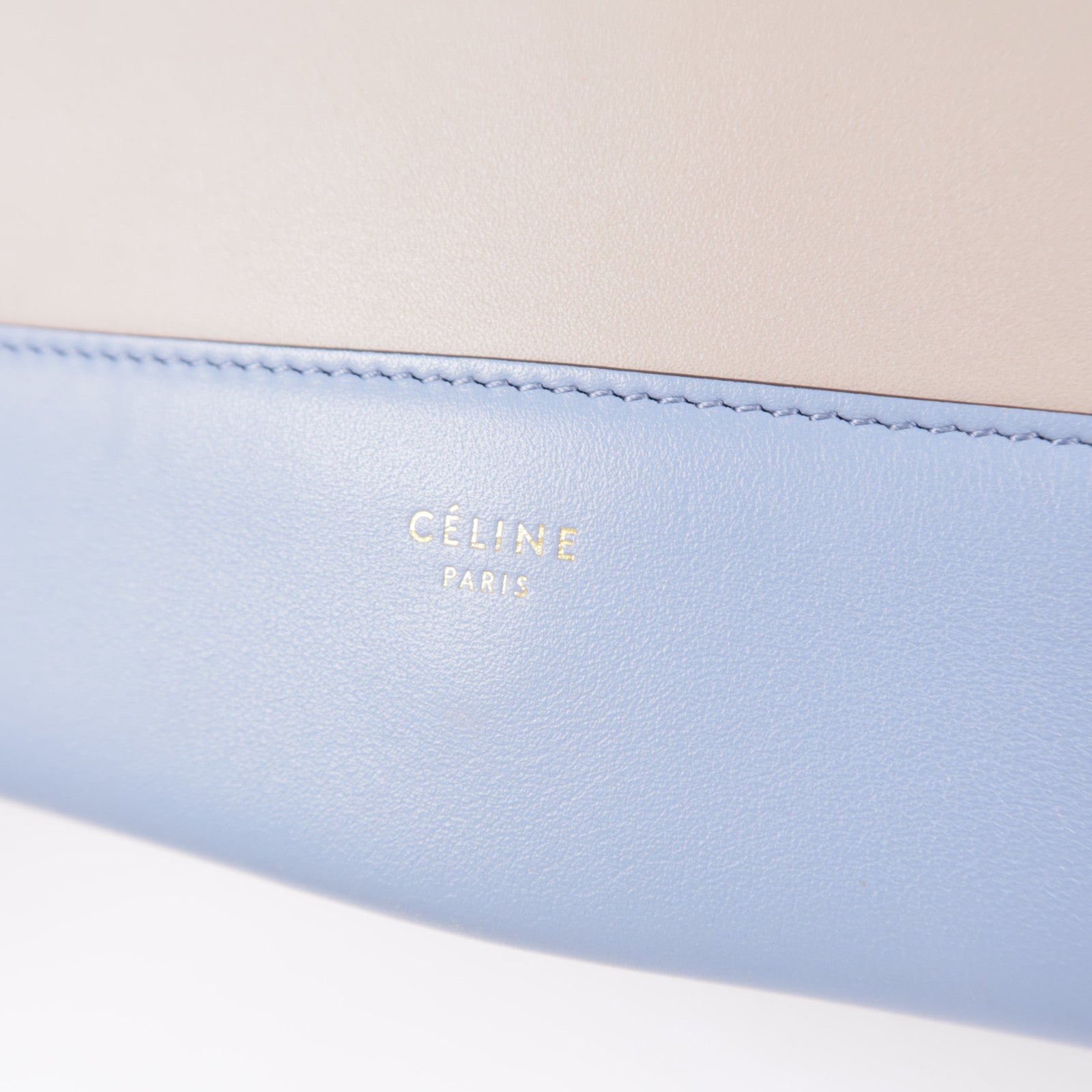 CELINE 牛皮皮革Flame Bag金扣肩背袋