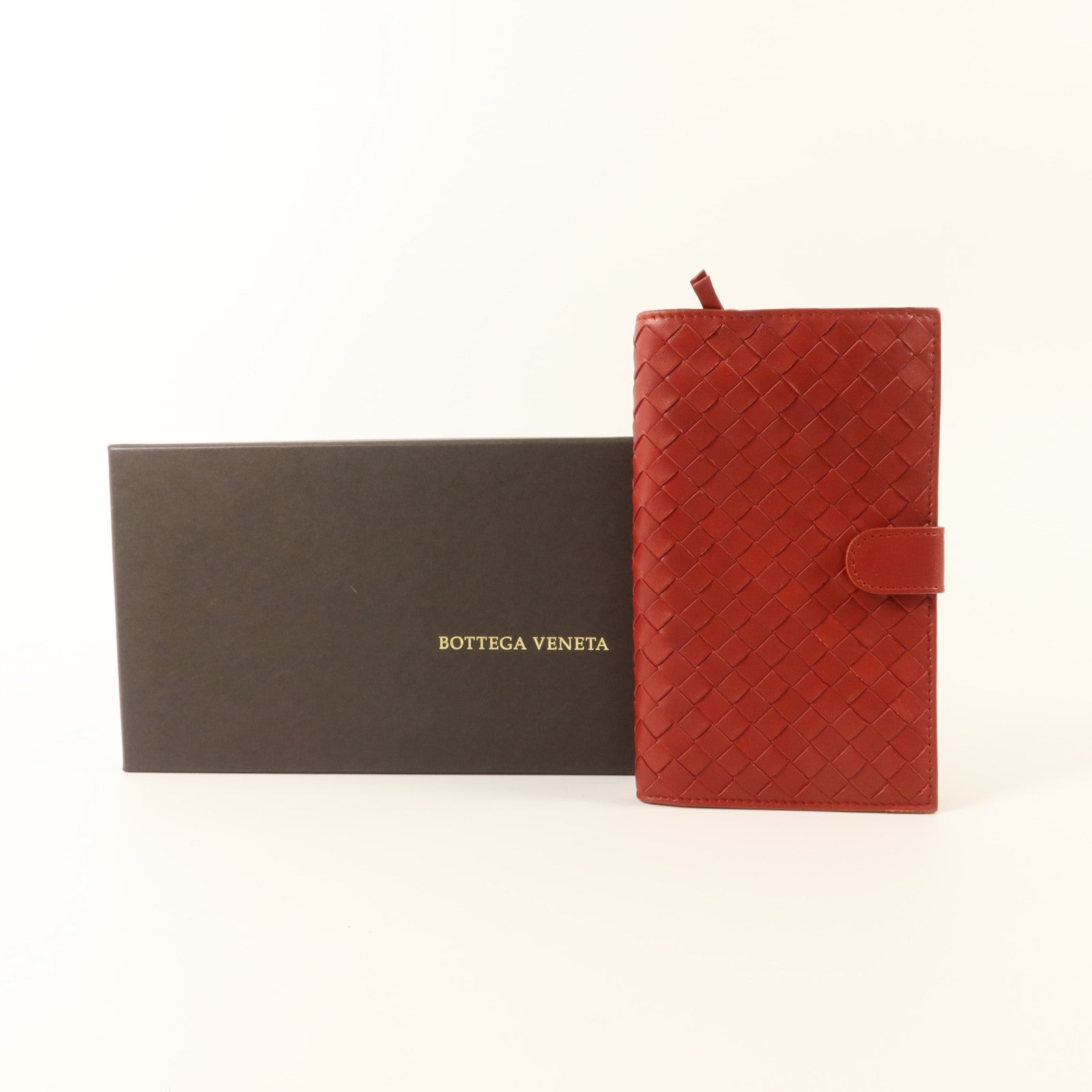 BOTTEGA VENETA 織紋皮革Long Bifold Wallet長錢包