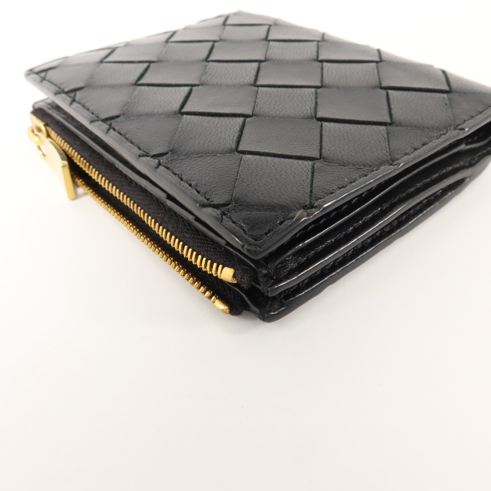 BOTTEGA VENETA 羊皮皮革Bifold Wallet錢包