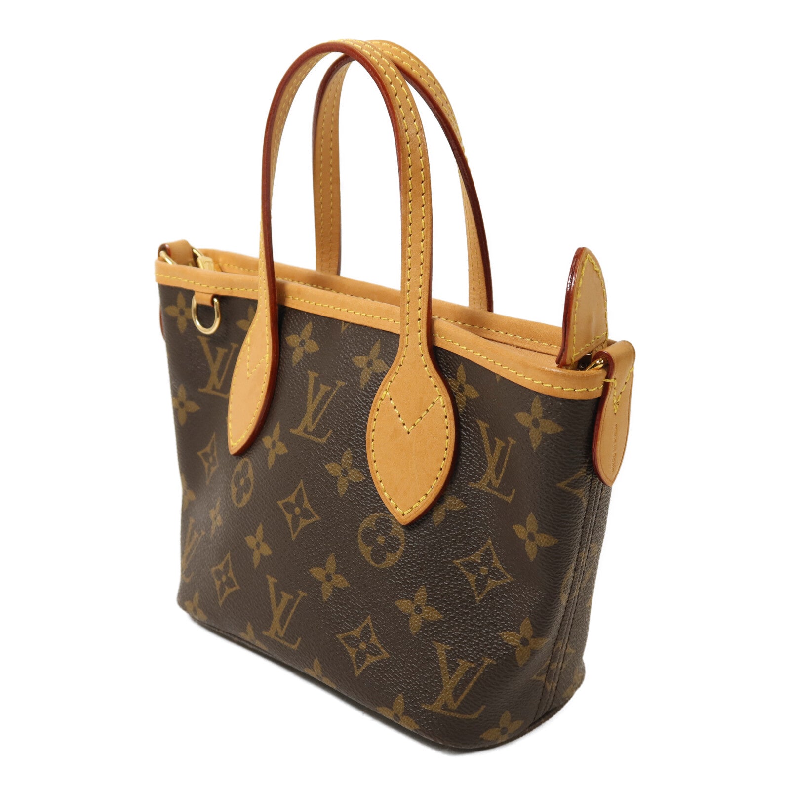 LOUIS VUITTON Monogram Neverfull BB金扣手挽肩背兩用袋