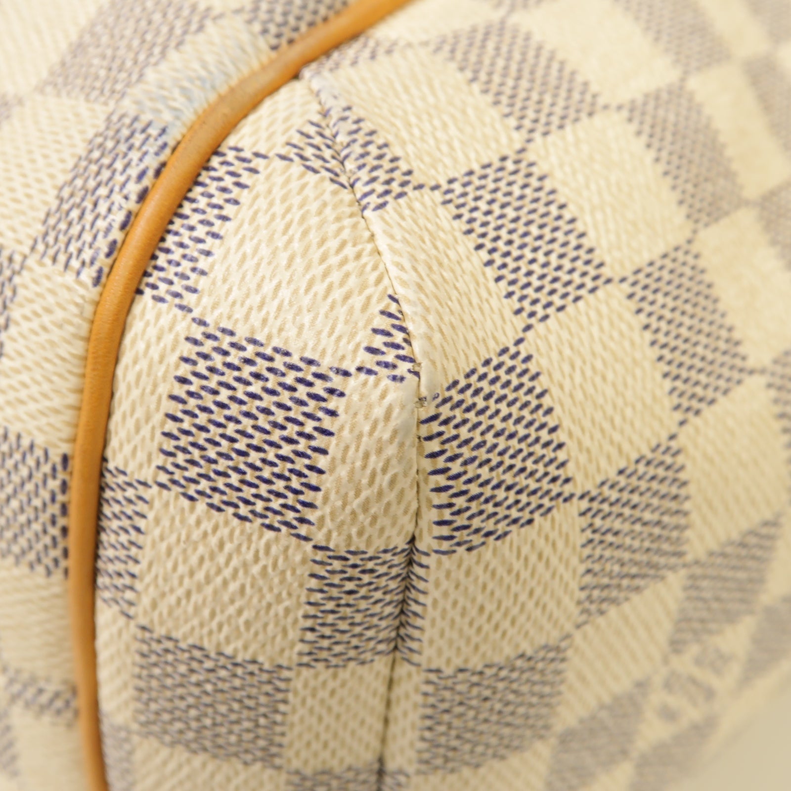 LOUIS VUITTON 【激減優惠】Damier Azur Totally PM金扣肩背袋白色