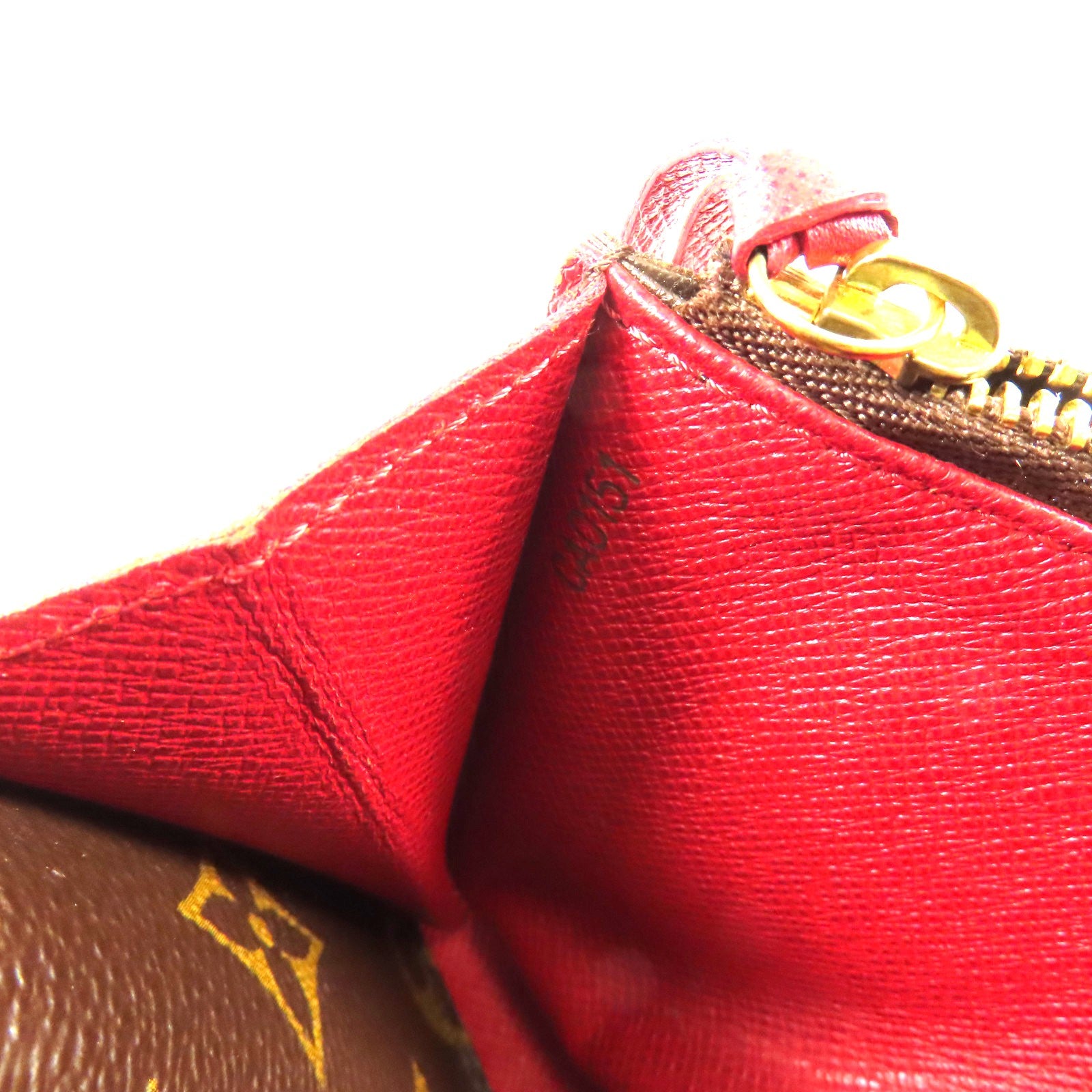 LOUIS VUITTON Monogram Long Wallet金扣長錢包